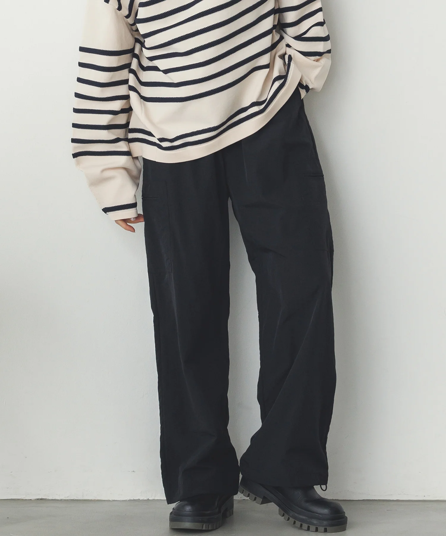 ナイロン カーゴパンツ