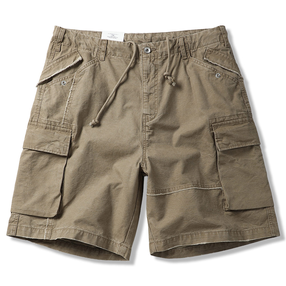 アメカジミリタリー風  米軍BDU復刻カーゴショーツ ワークパンツ