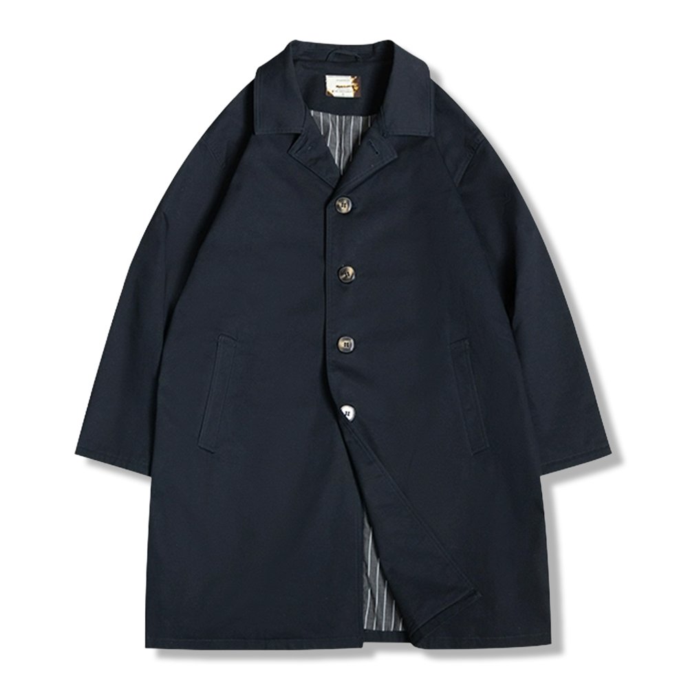 「ラギッドジェントル」コットンツイル バルマカーンコート