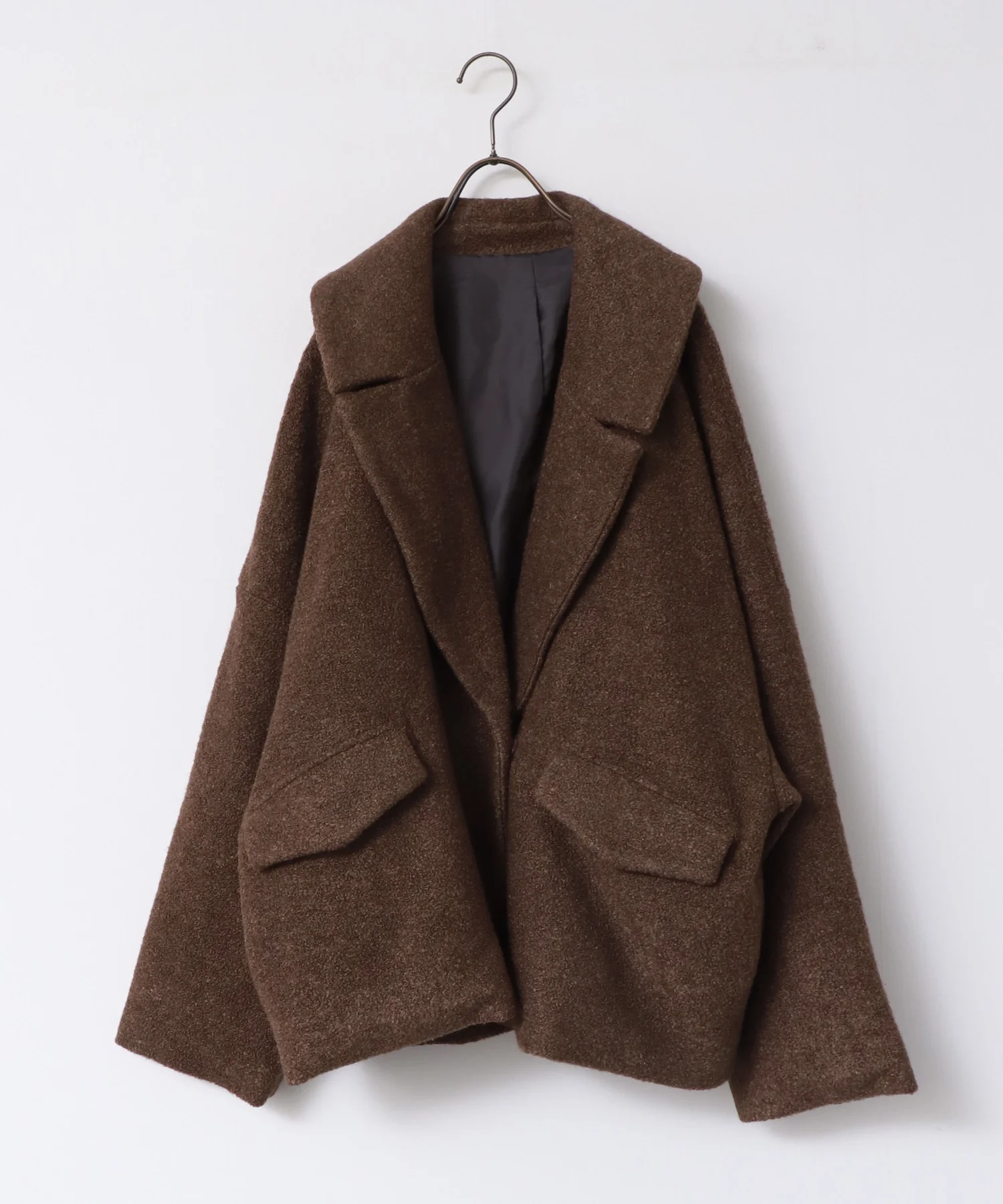 ミニブークレ オーバージャケット