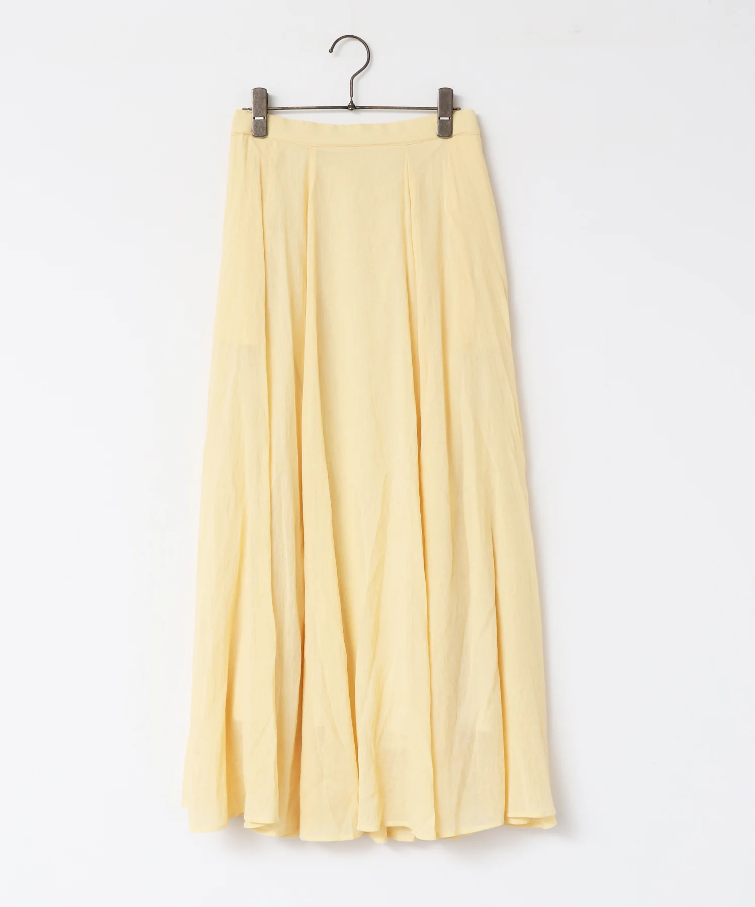 【新色追加】ハイツイストシアー マキシフレアスカート