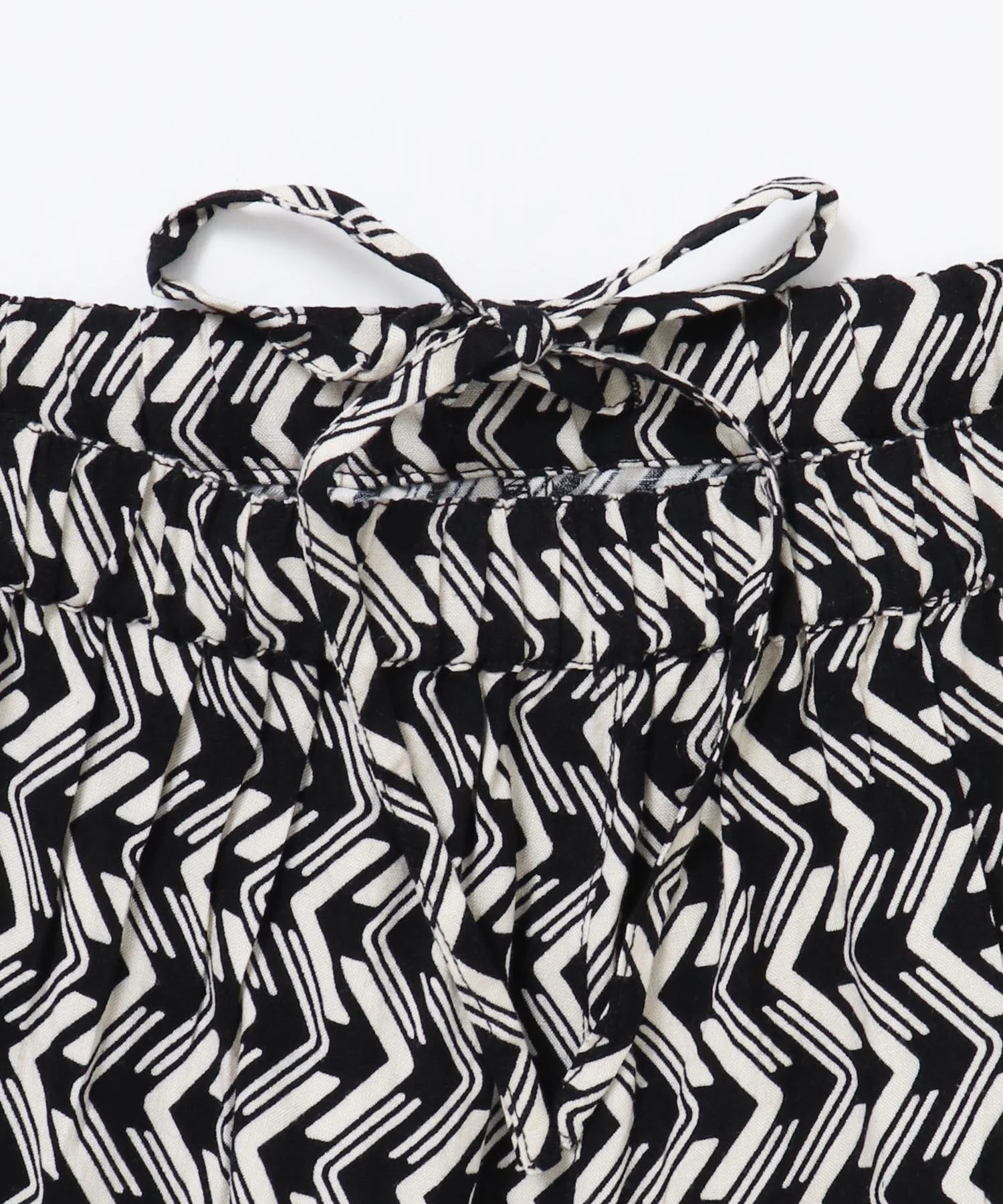 レーヨン プリントストレートパンツ