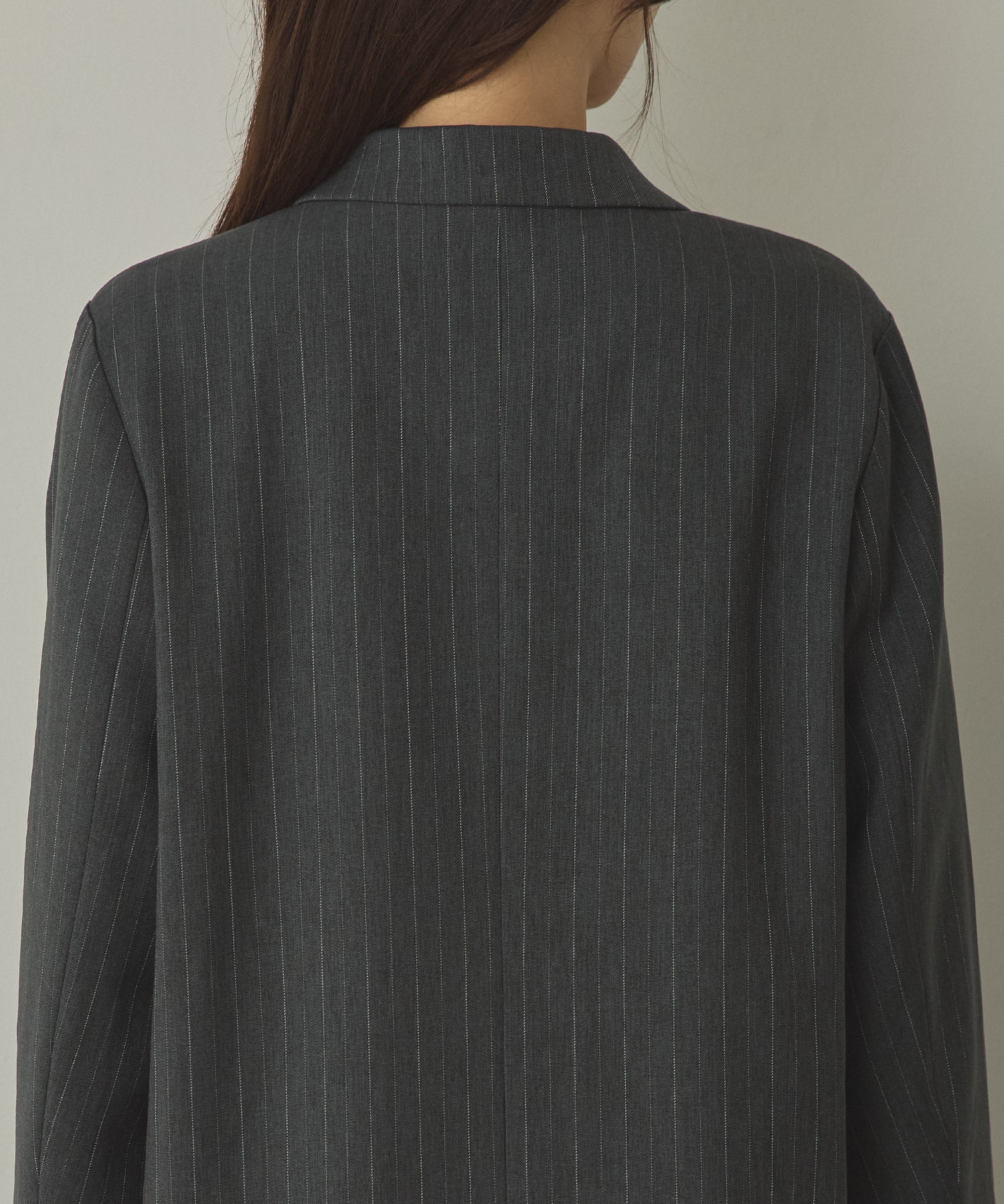 ストライプ ダブルジャケット