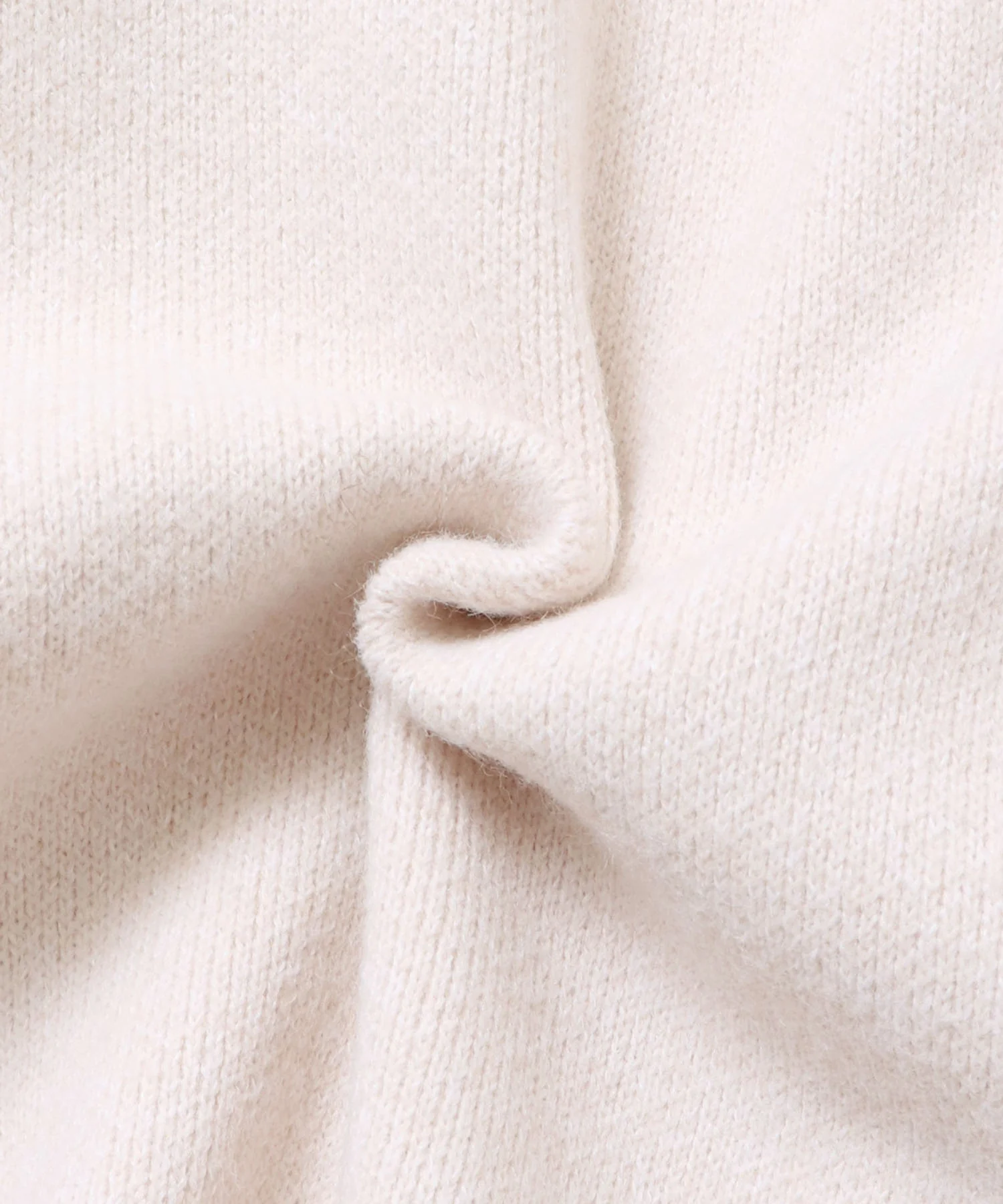 ニット フードパーカー