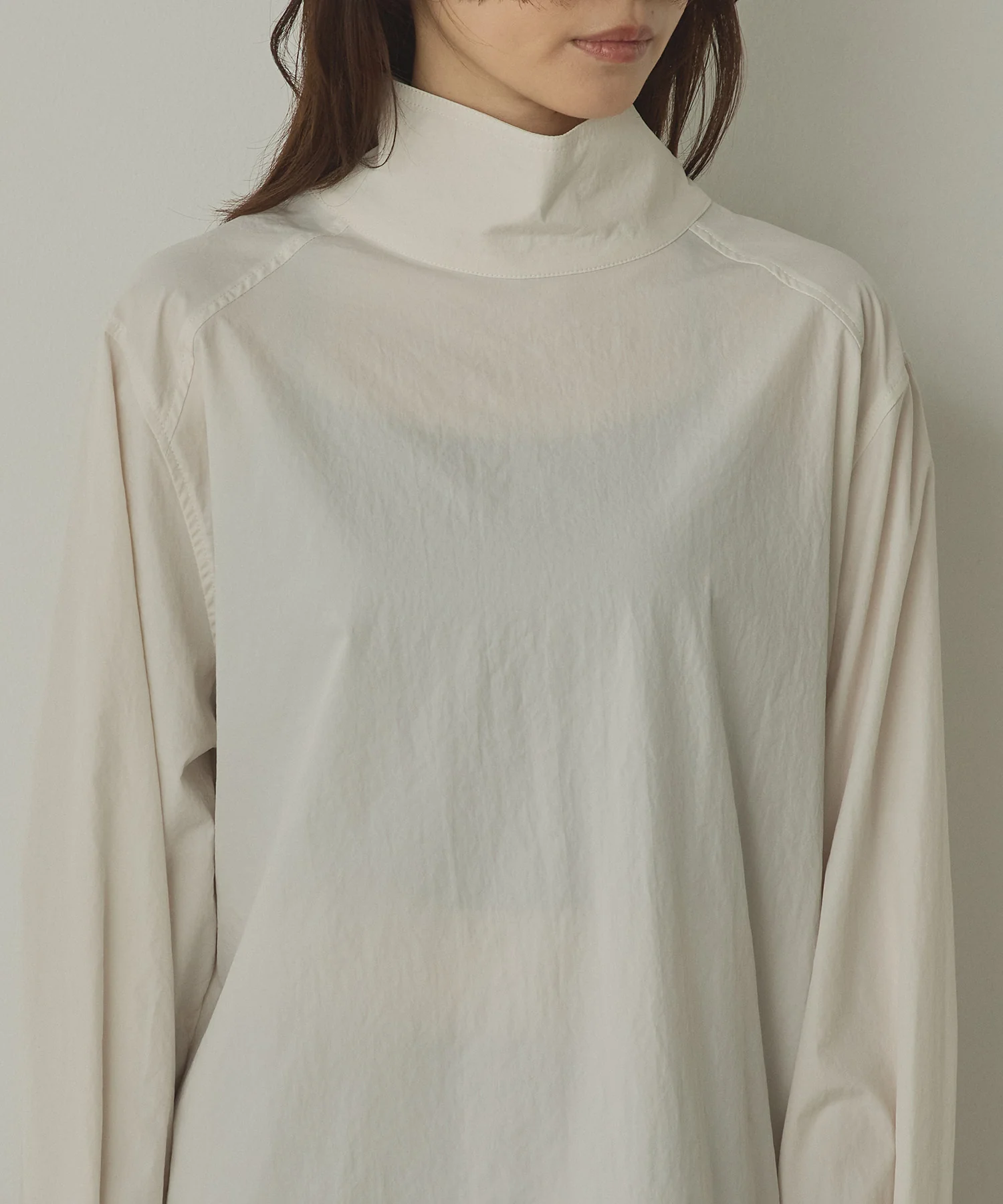 2WAY ハイネックシャツ