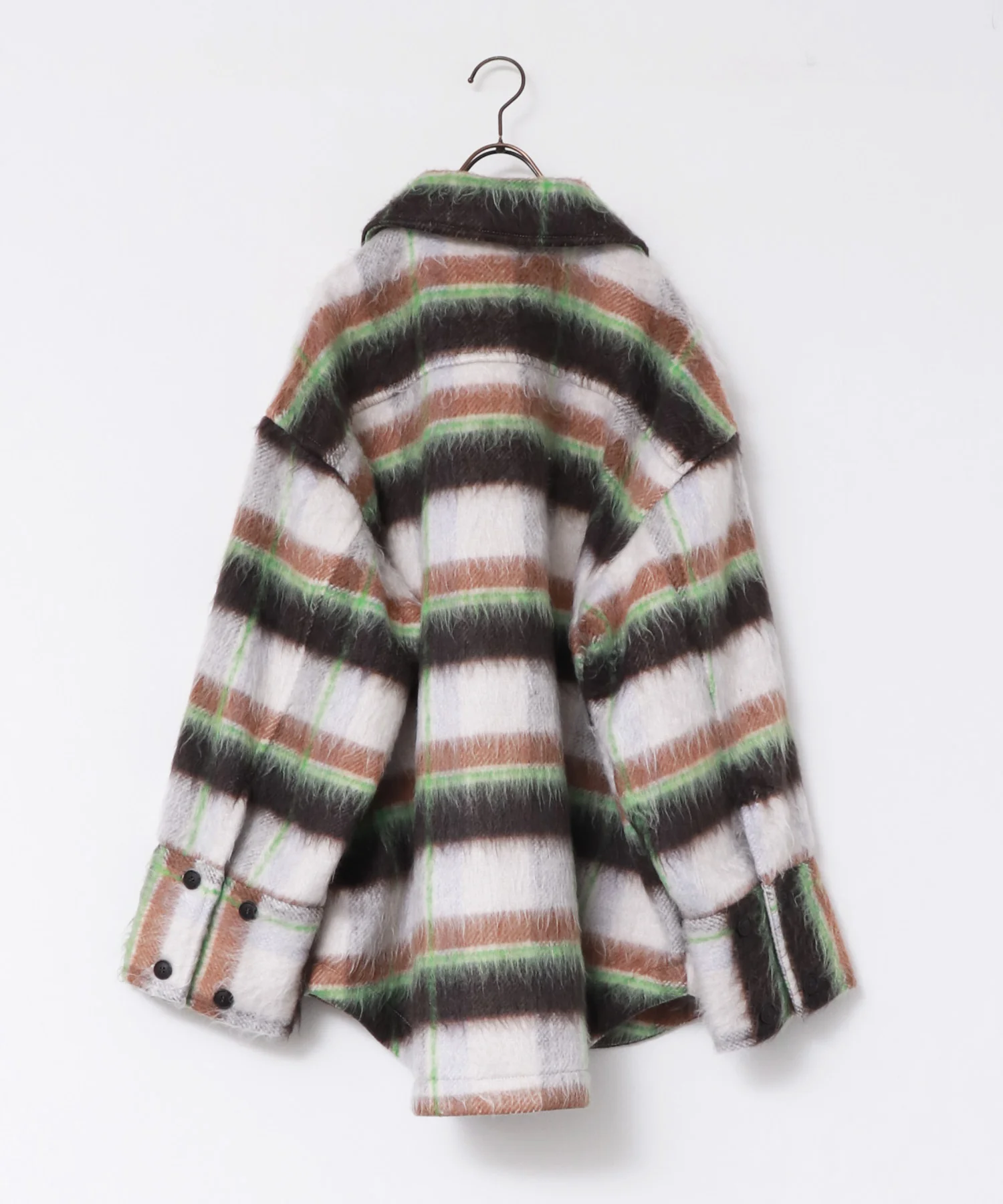 オーバーシャツブルゾン