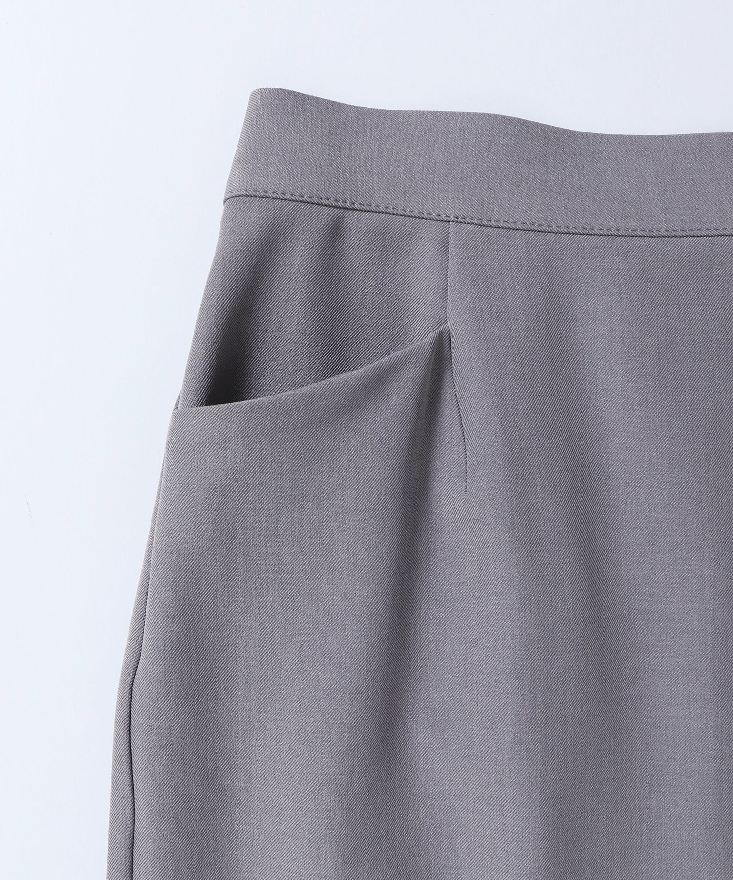 ストレッチポリツイル ナロースカート