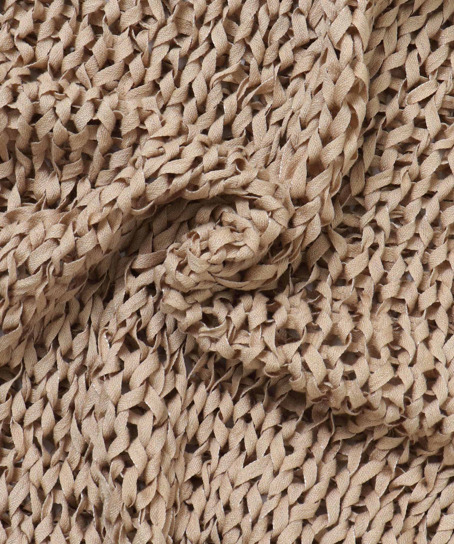 ペーパーヤーン 透かし編みニット