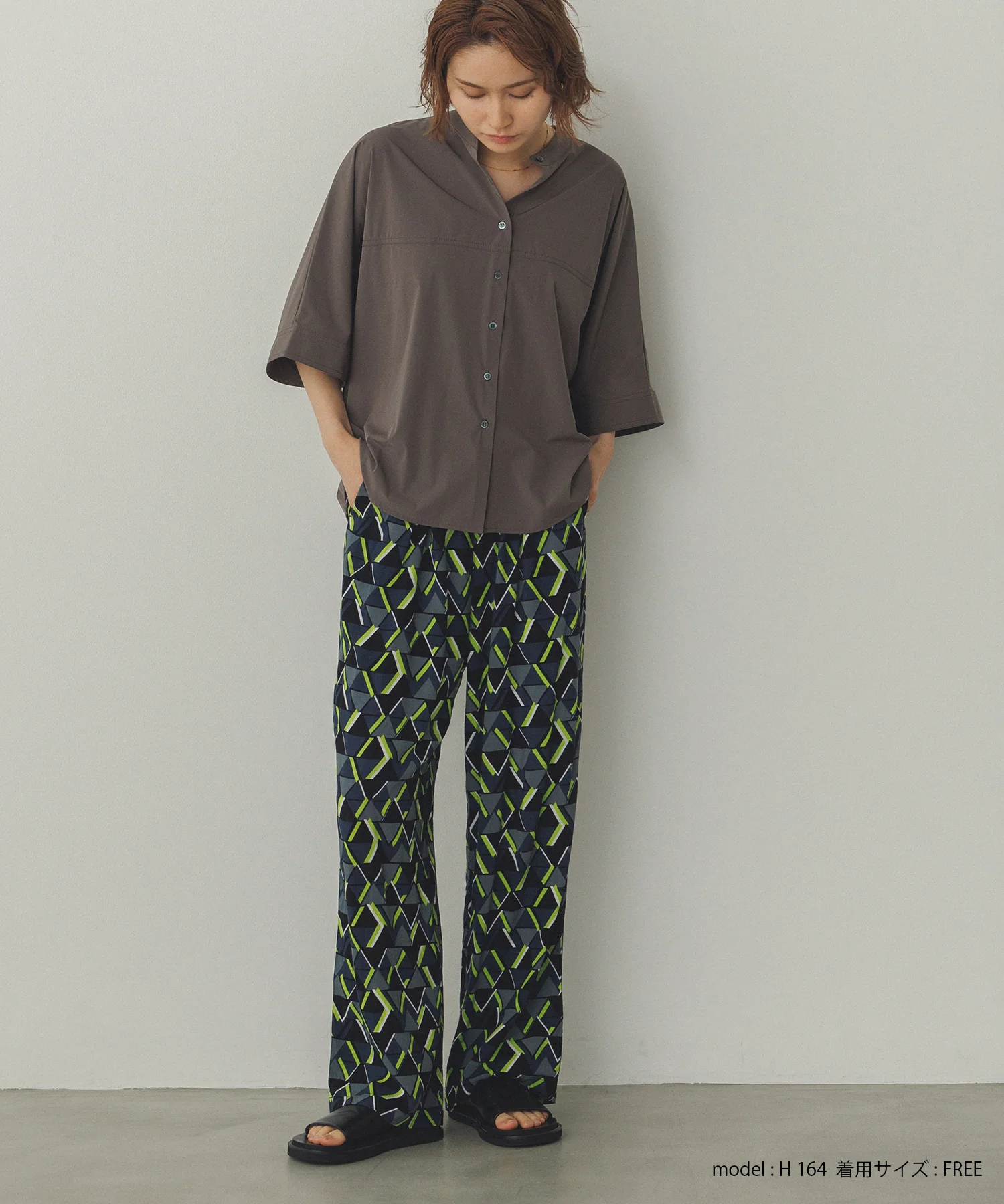 【接触冷感】ドルマンシャツ