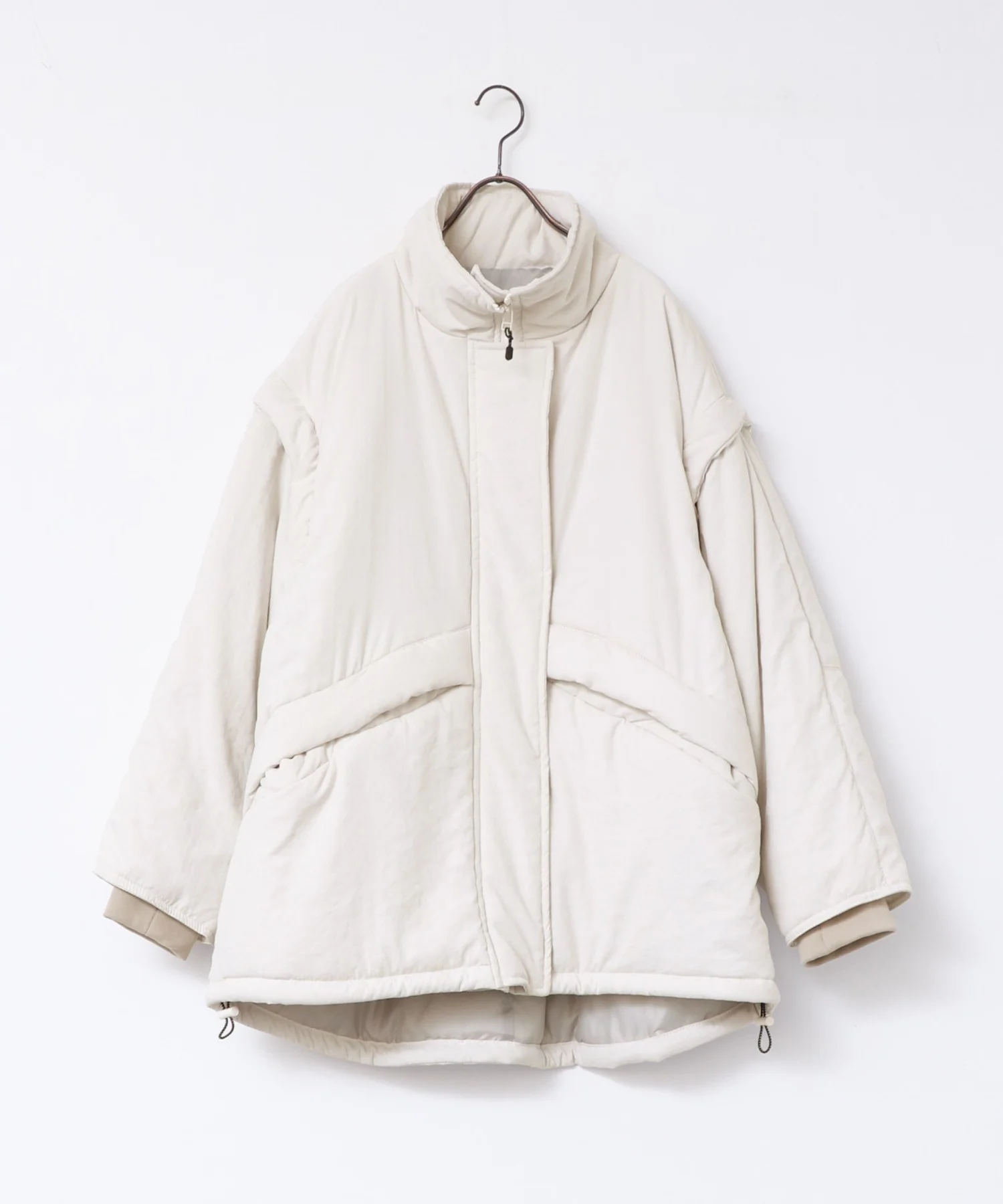 袖取り外しモッズコート