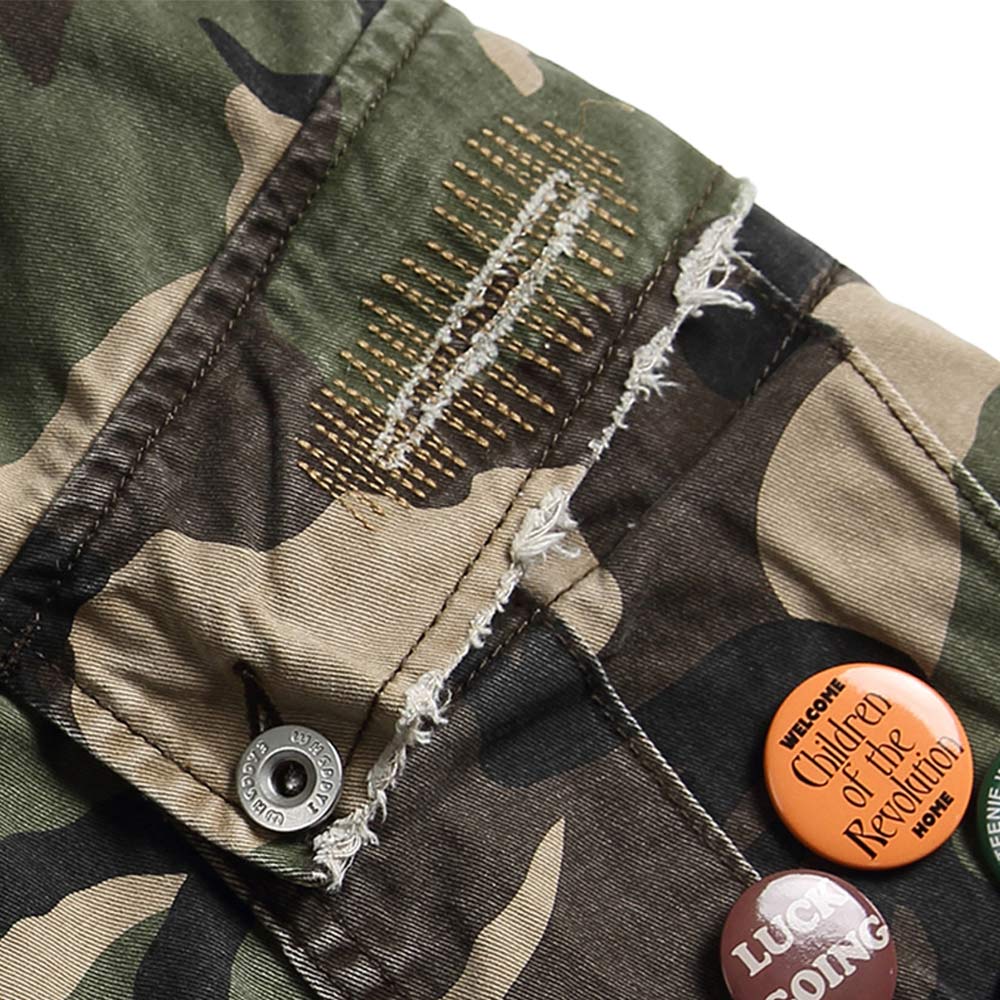 アメカジ　メンズミリタリー風ワークパンツ