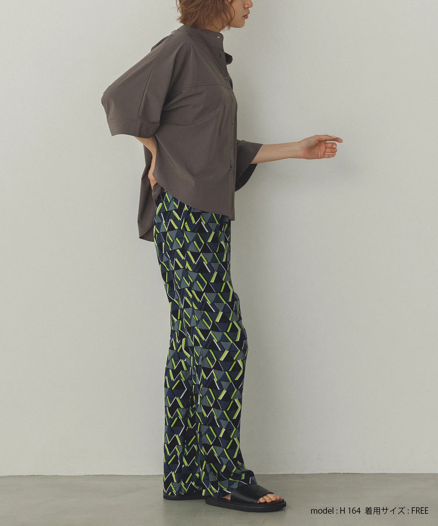 【接触冷感】ドルマンシャツ