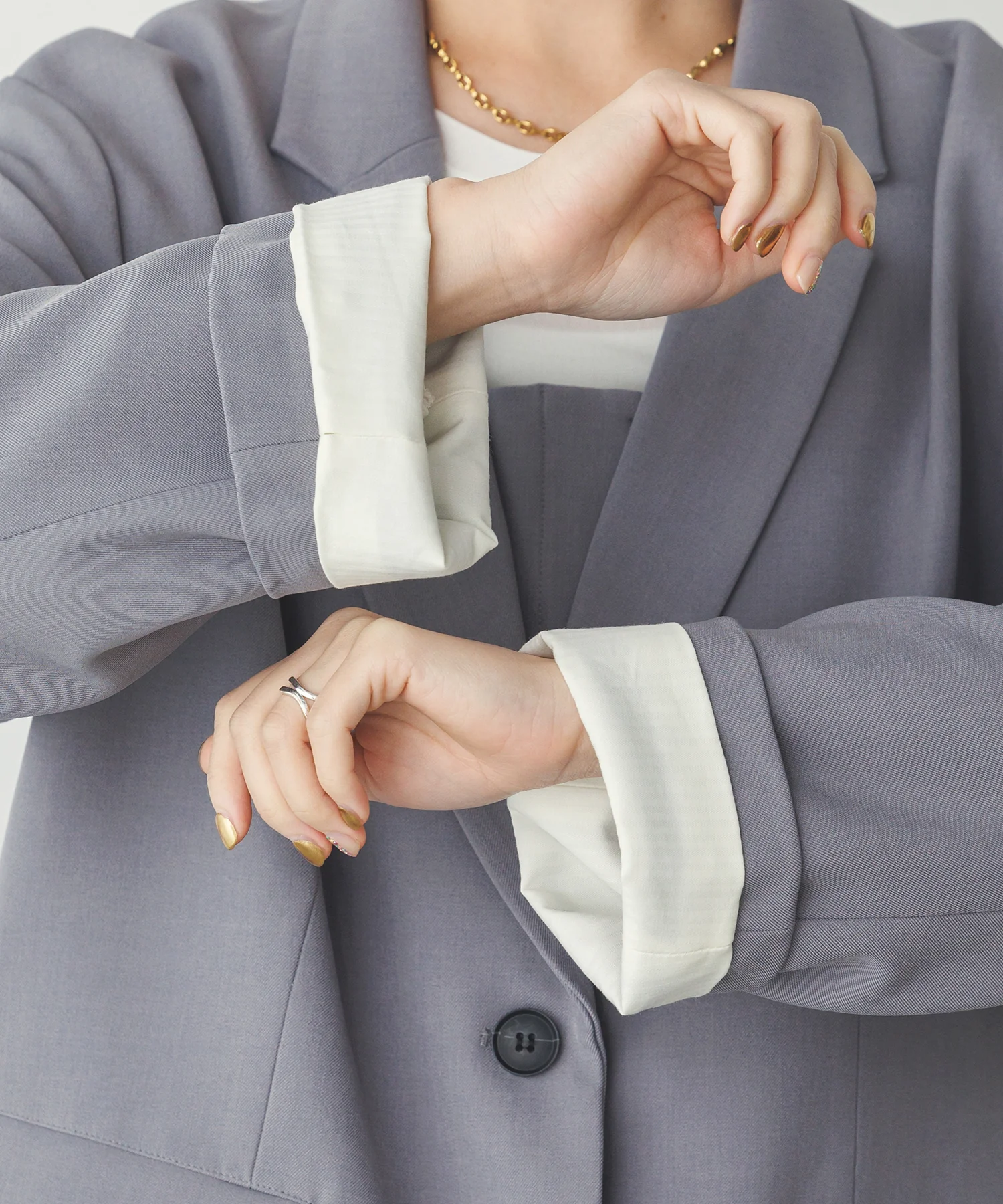 ストレッチポリツイル オーバージャケット