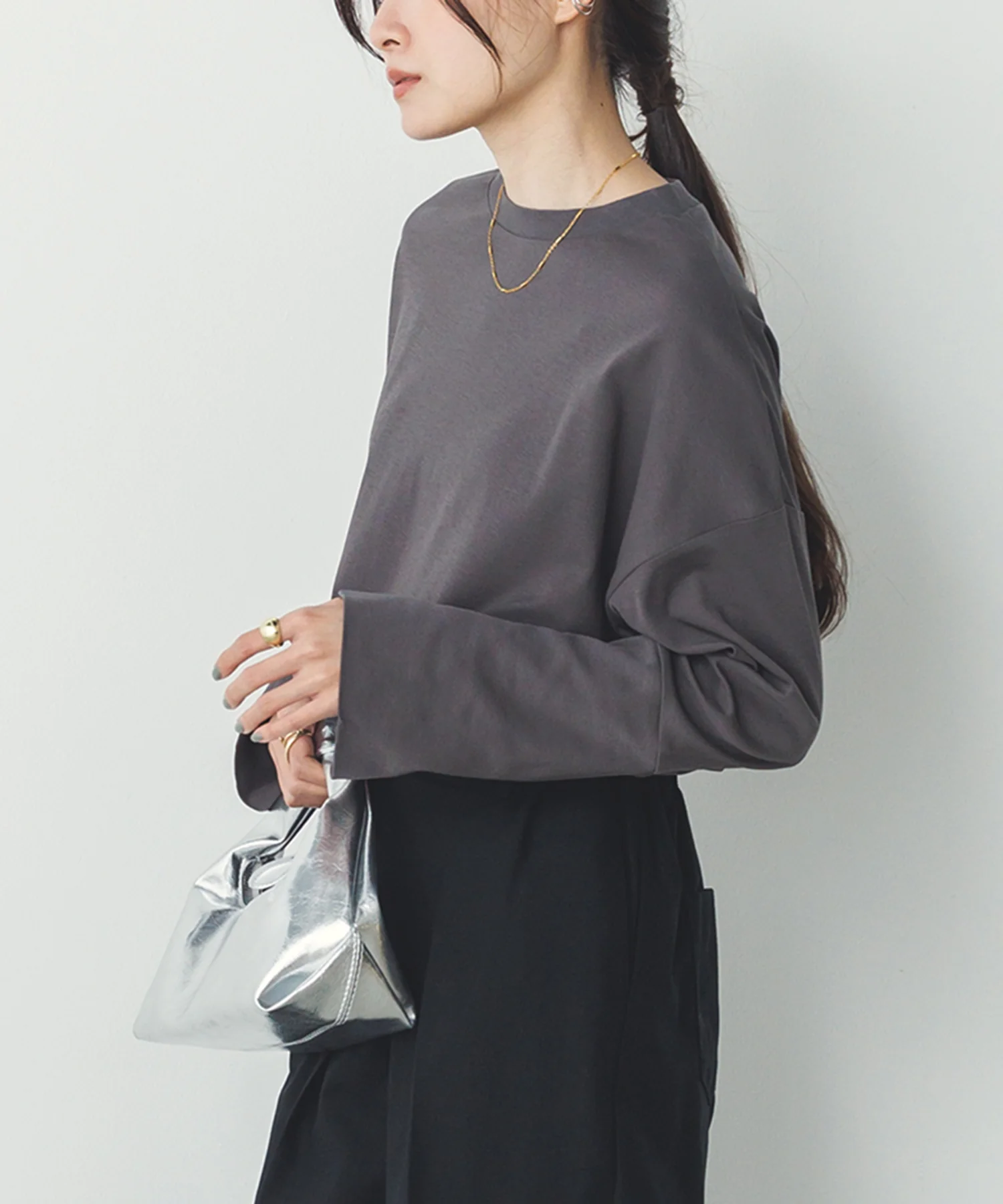 スリーブスリット ロンT