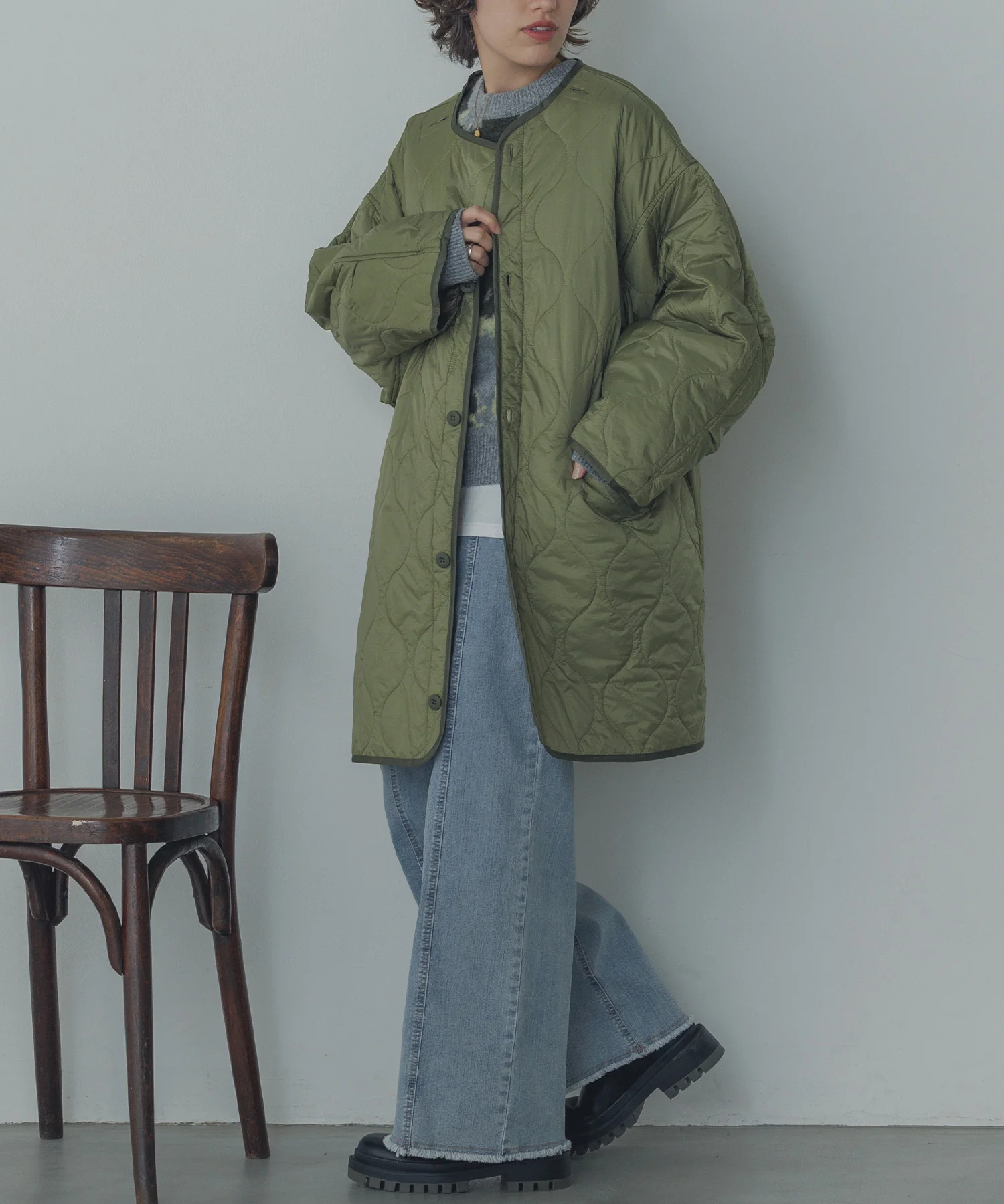 TCブロード M65ロングコート