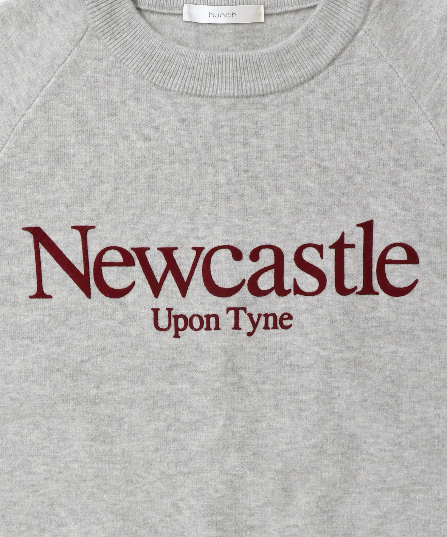 【WEB限定/別注】【新色追加】スウェットライクロゴニット