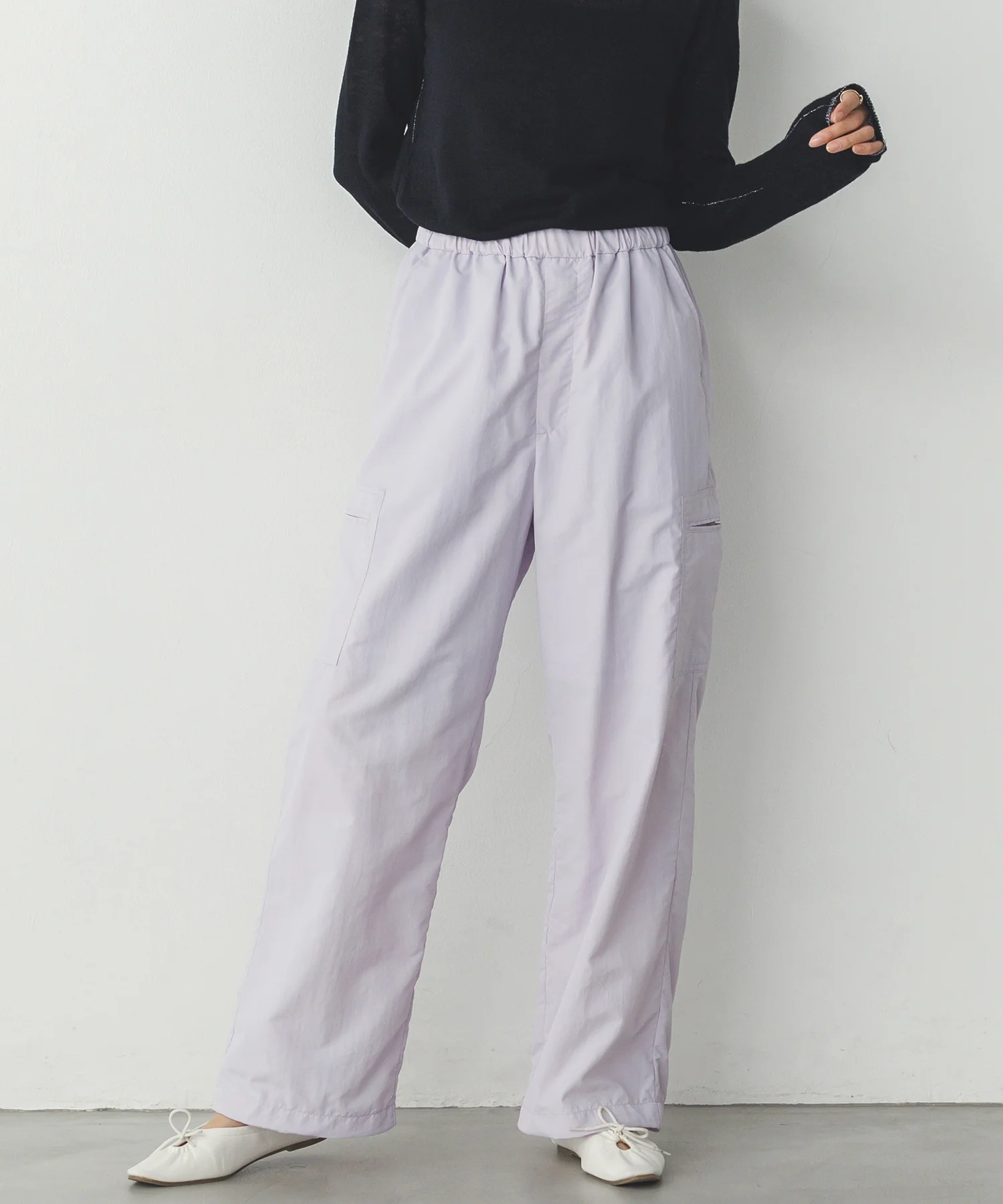 ナイロン カーゴパンツ