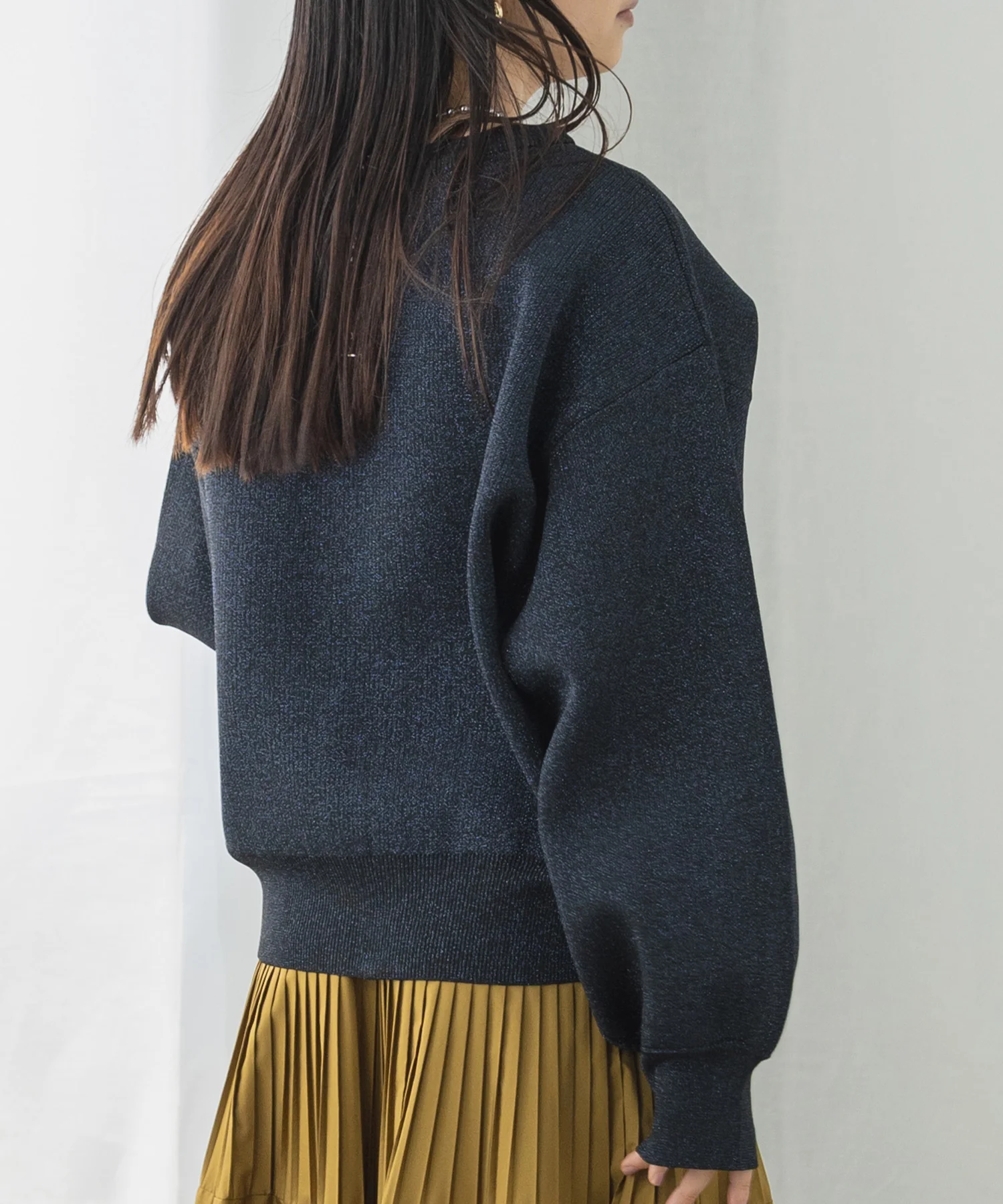 【WEB限定/別注】ジップショートカーディガン