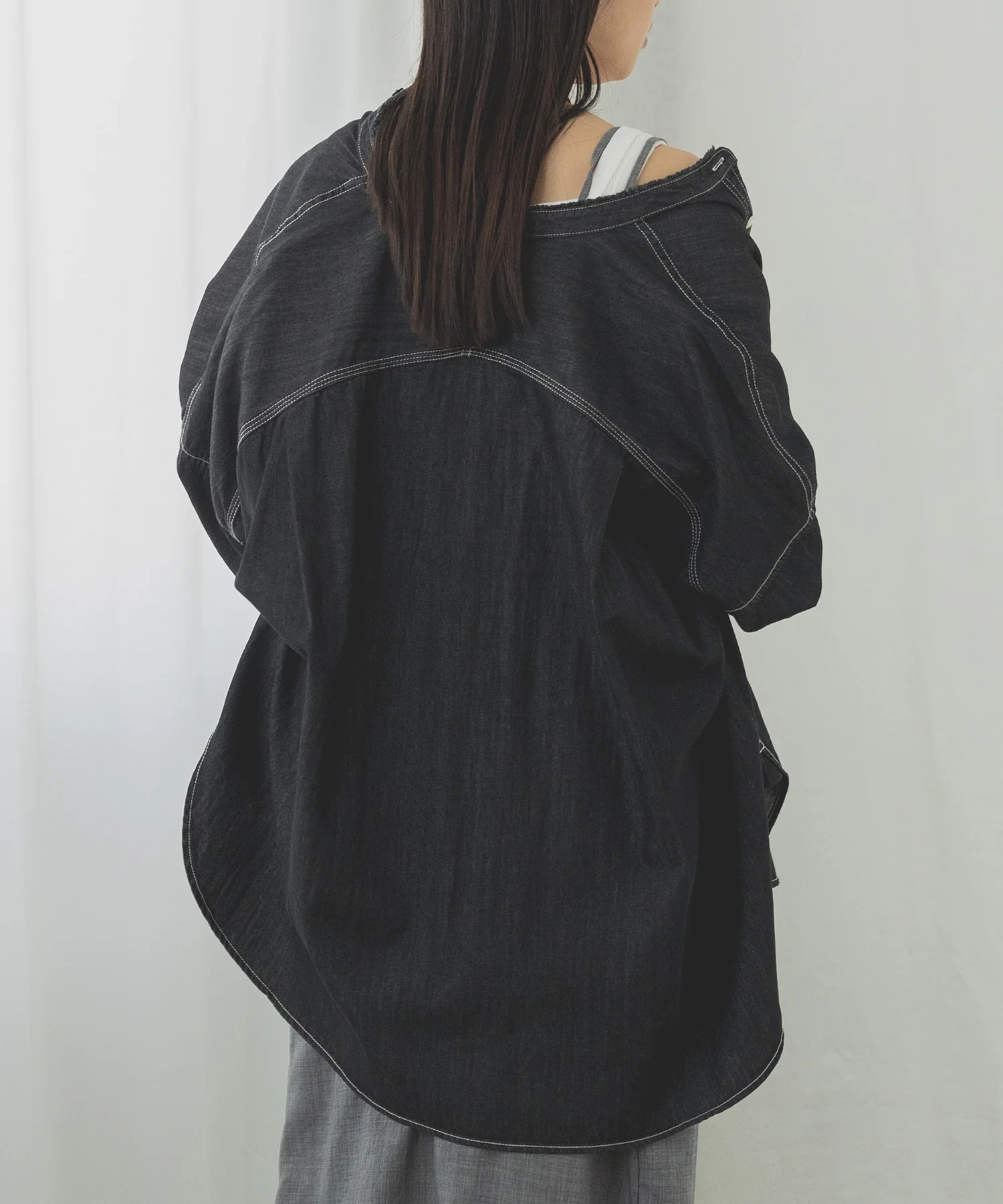 【新色追加】デニムオーバーシャツ