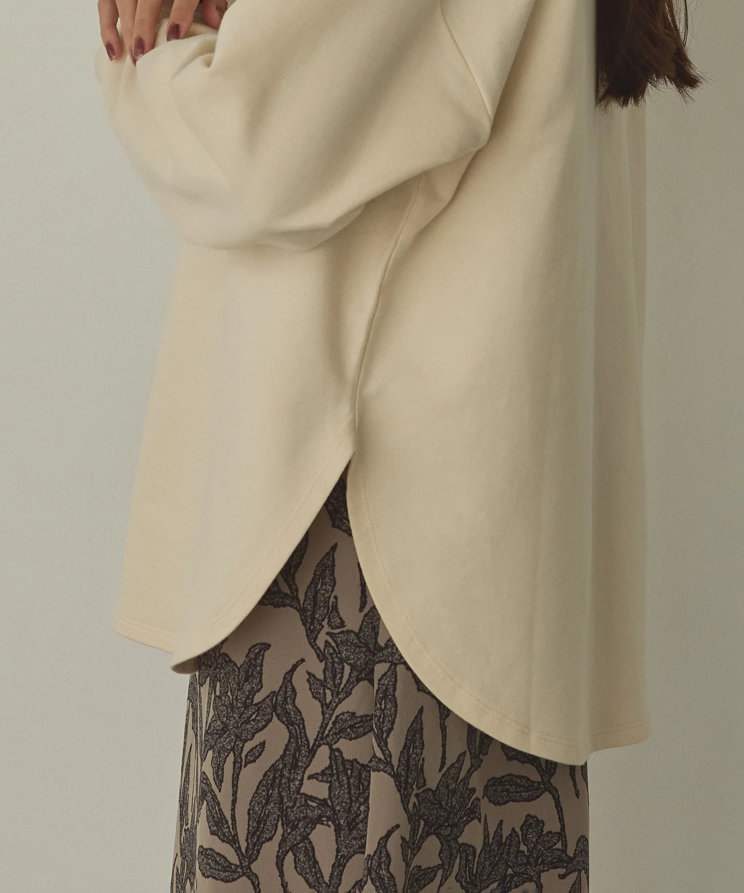 【WEB限定/別注】2WAY ハーフジップスウェット