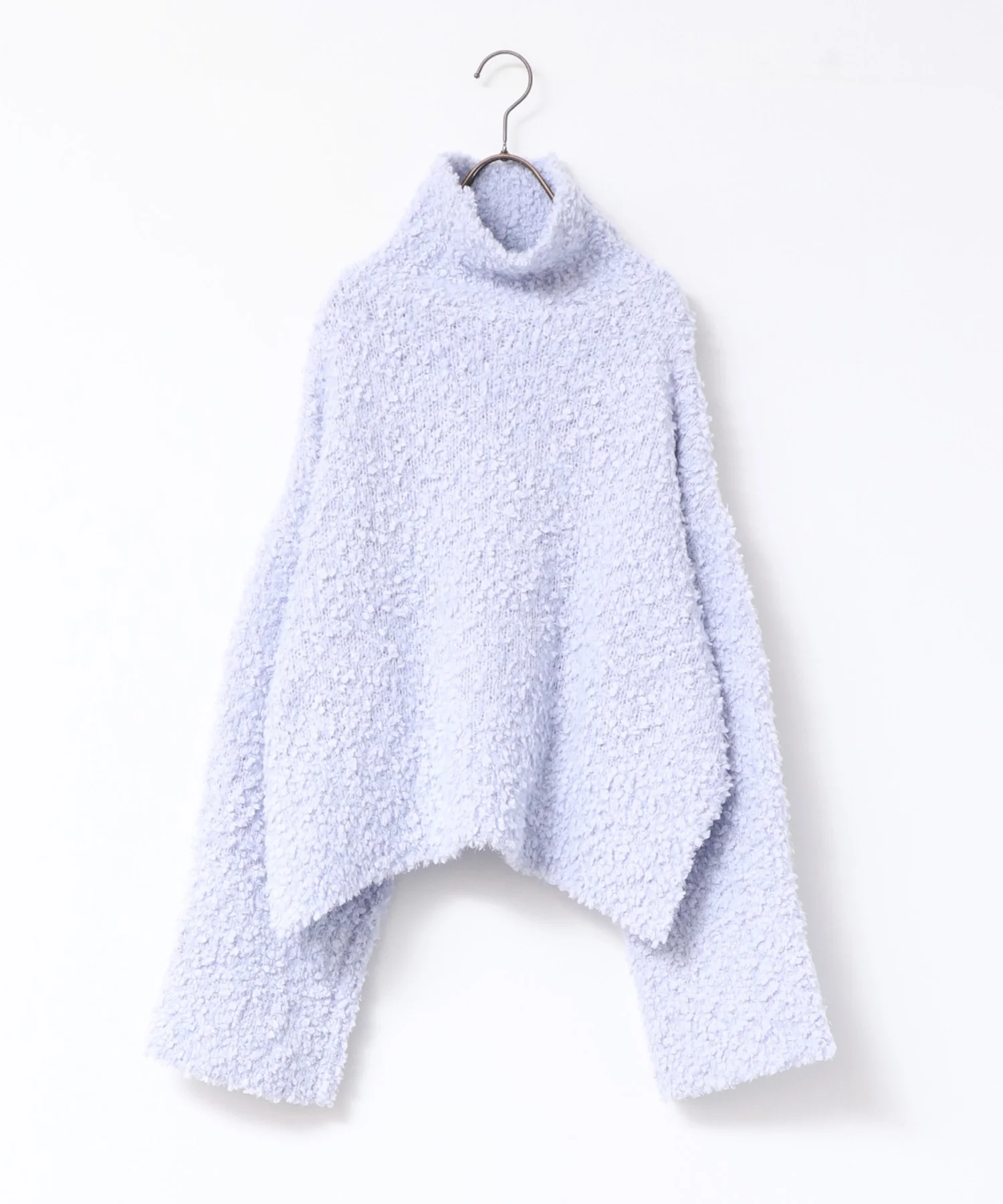 ブークレハイネックショートニット