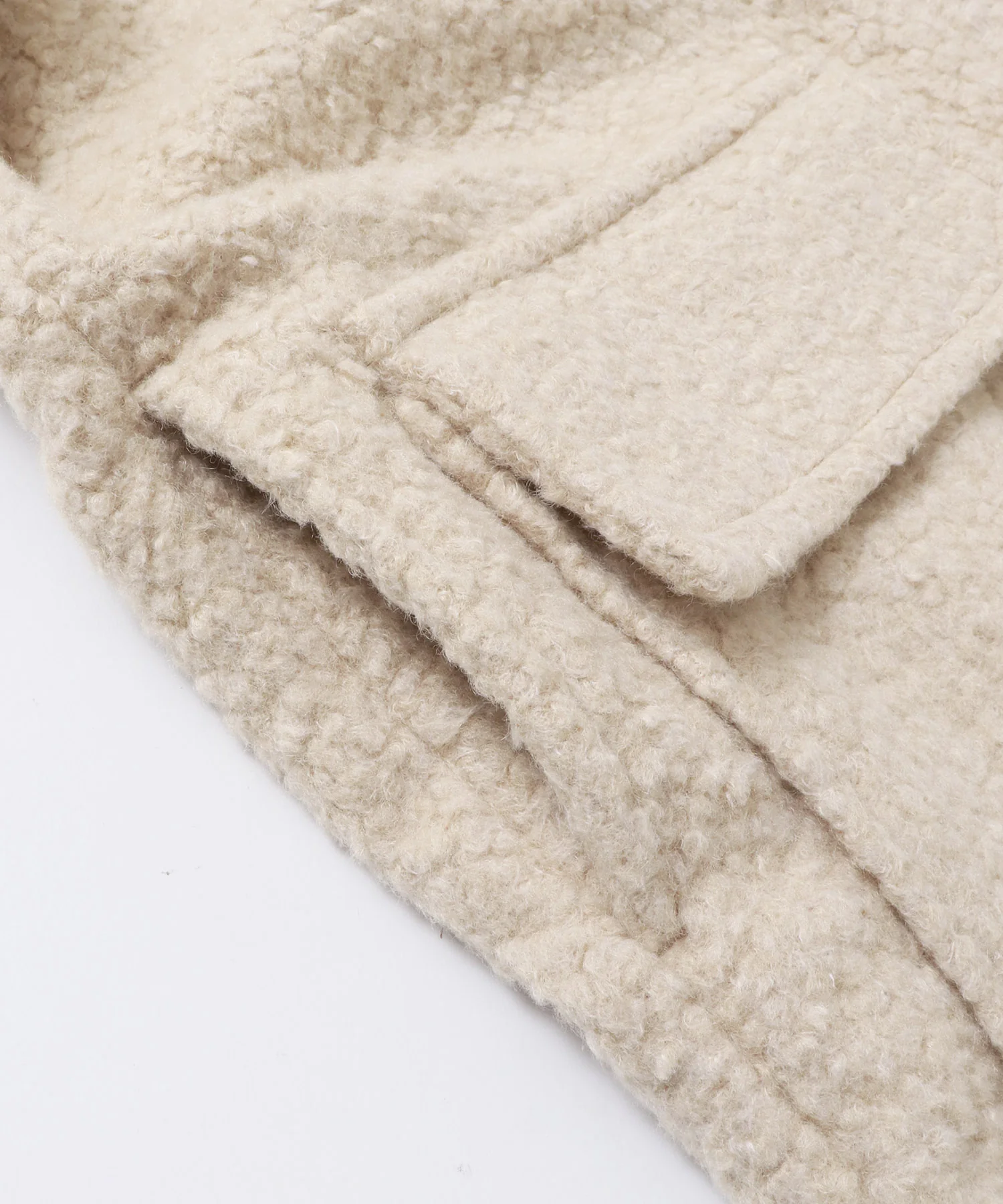 ブークレ ミドルシャツコート