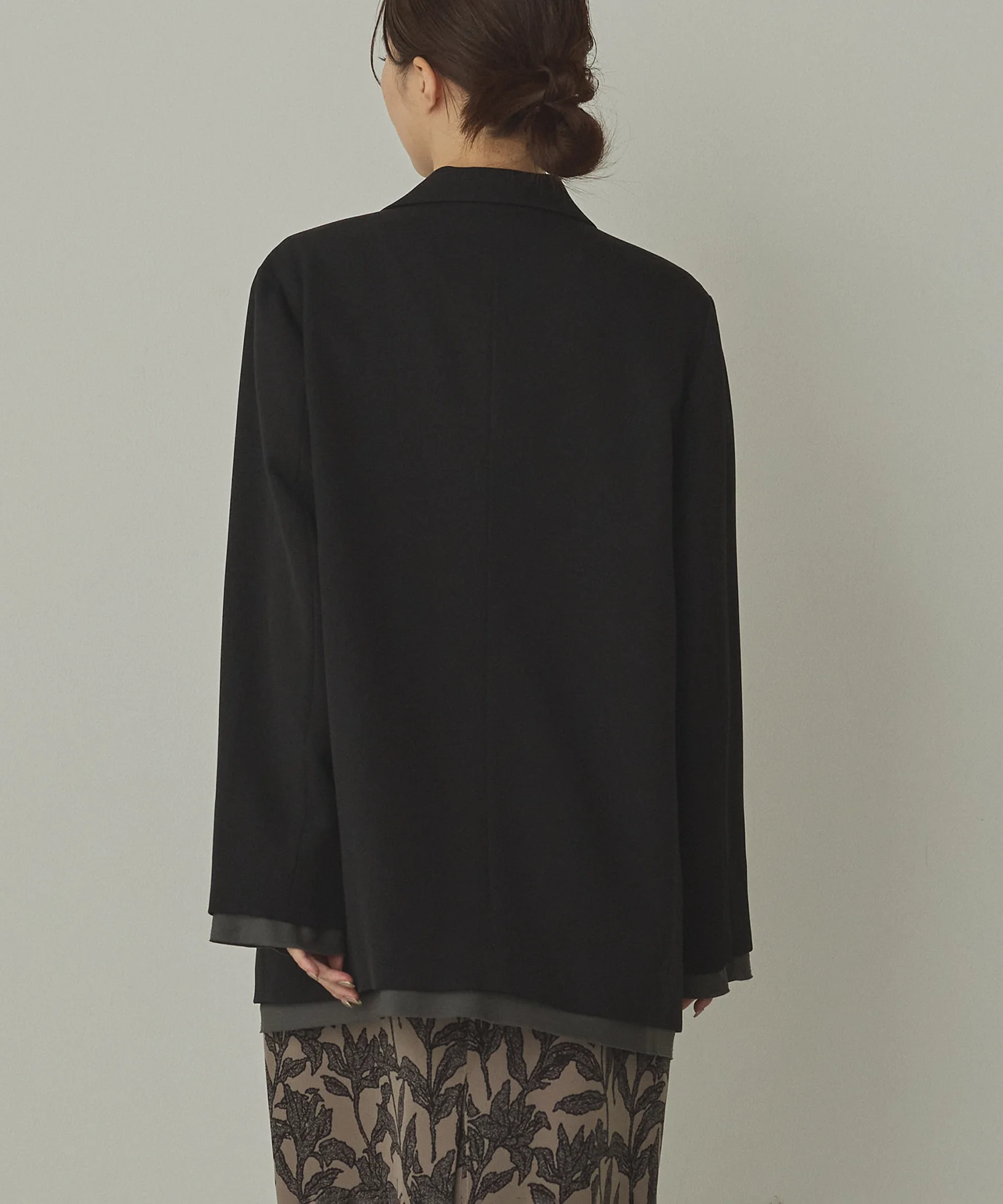 ストライプ ダブルジャケット