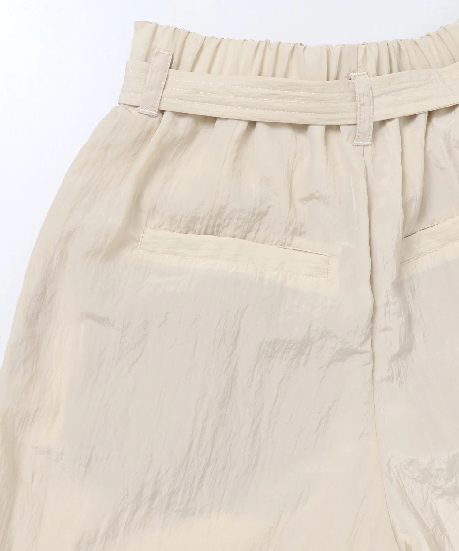 ワッシャー加工 ワイドストレートパンツ