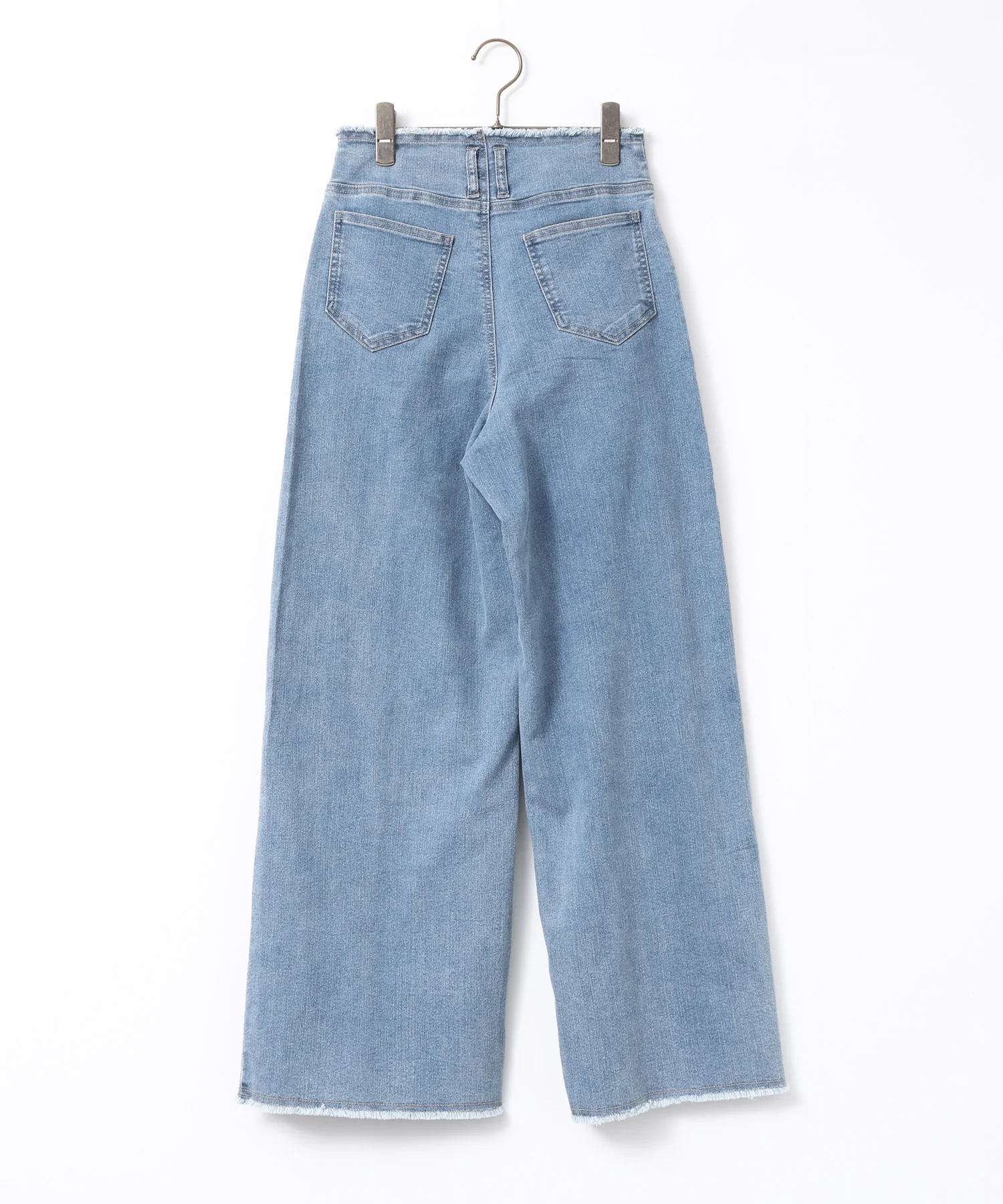 ツイル/デニム ワイドパンツ