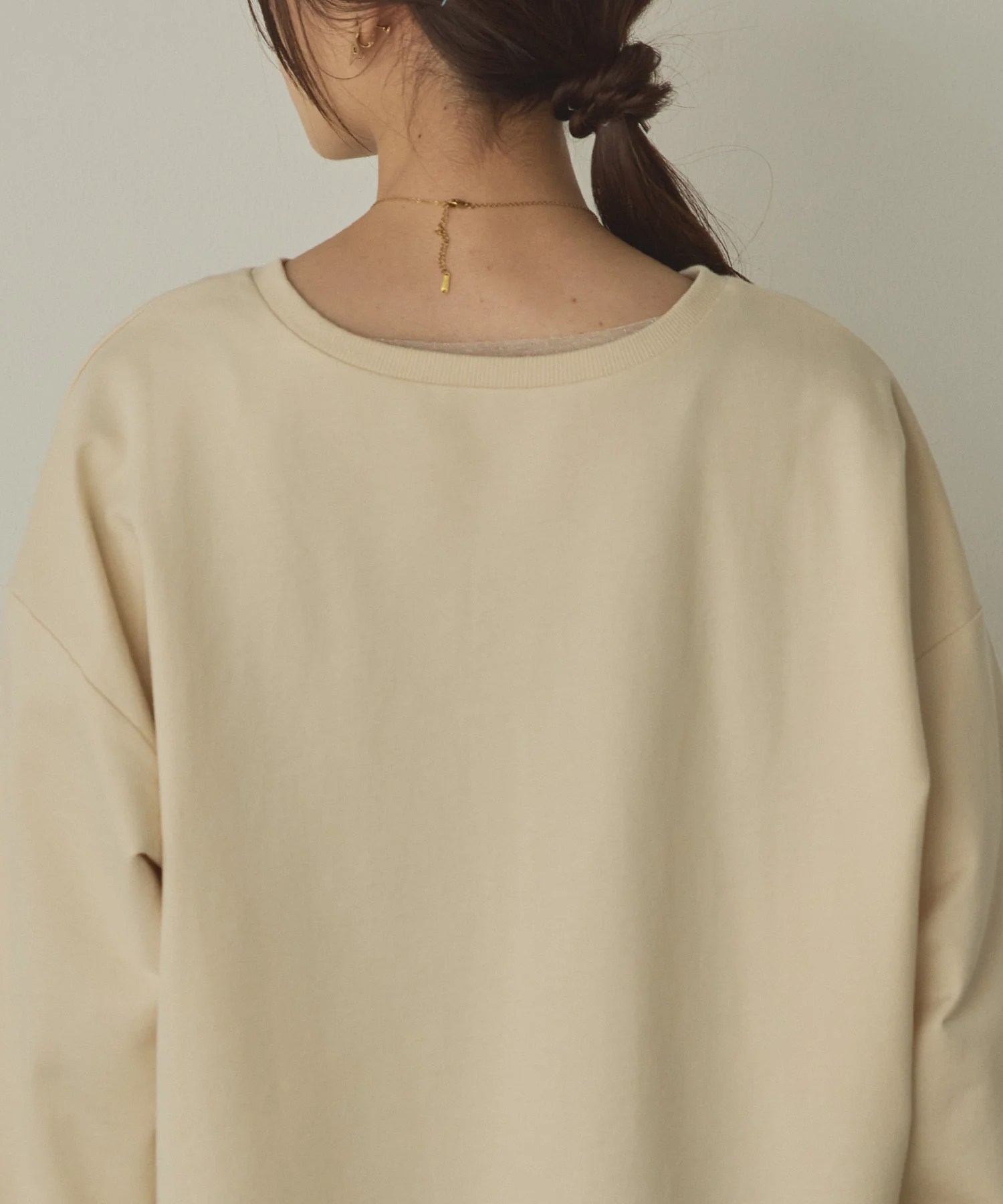 【WEB限定/別注】2WAY ハーフジップスウェット