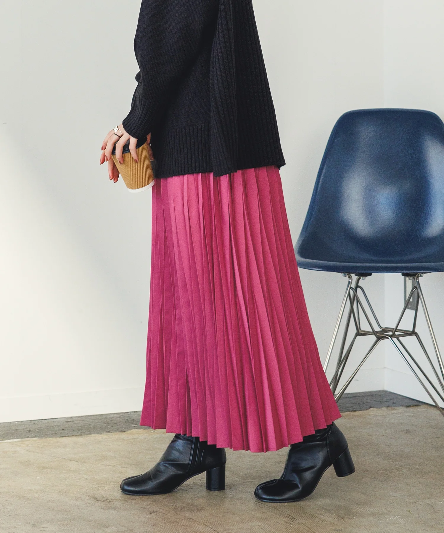 メモリープリーツスカート