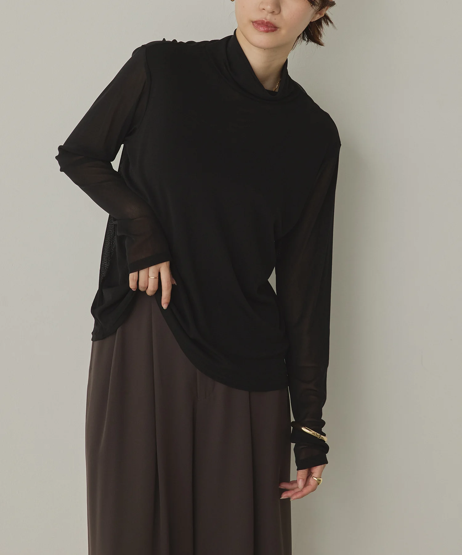 【新色追加】パワーネット タートルシアートップス