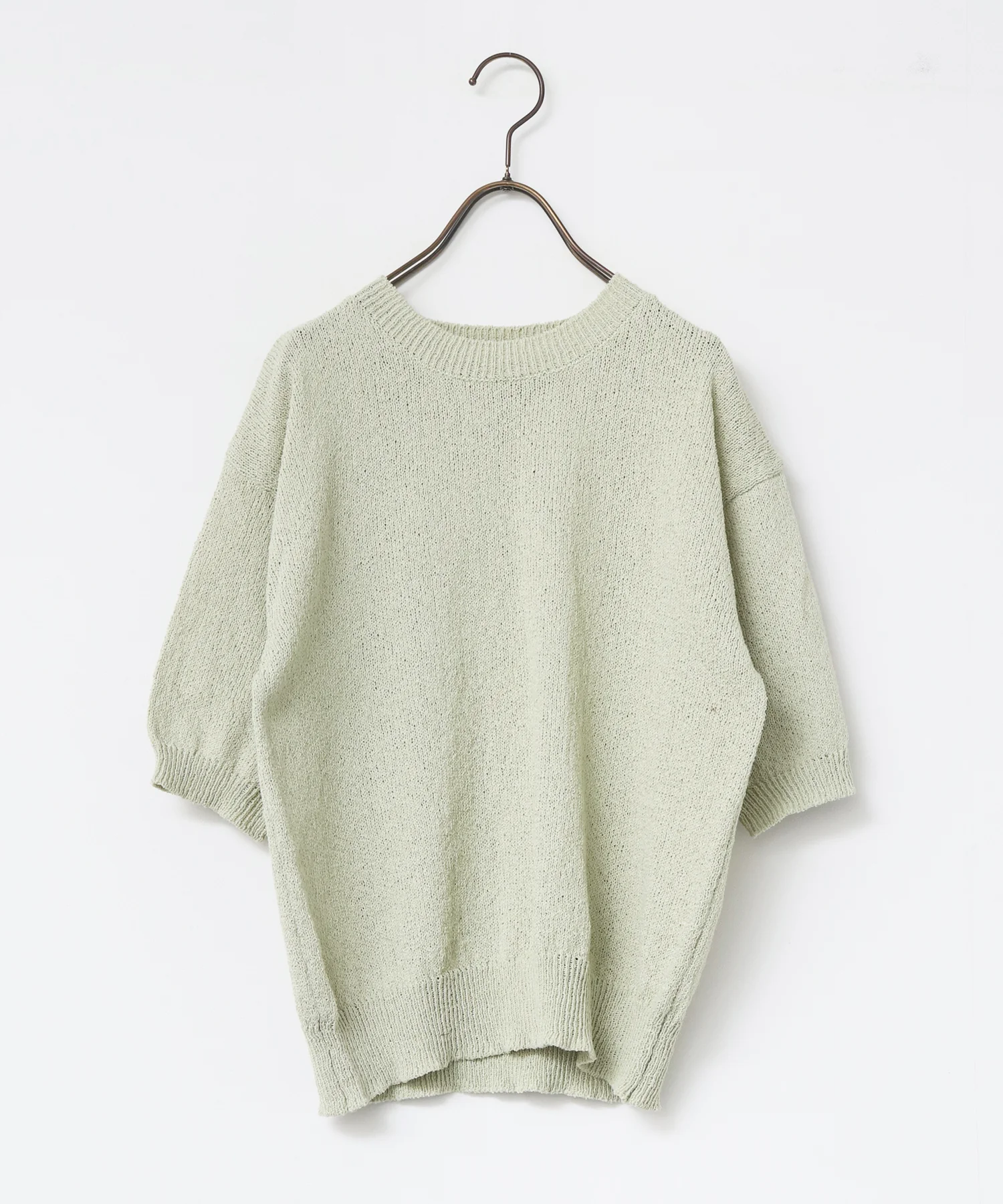 【別注】ハーフスリーブ サマーニット