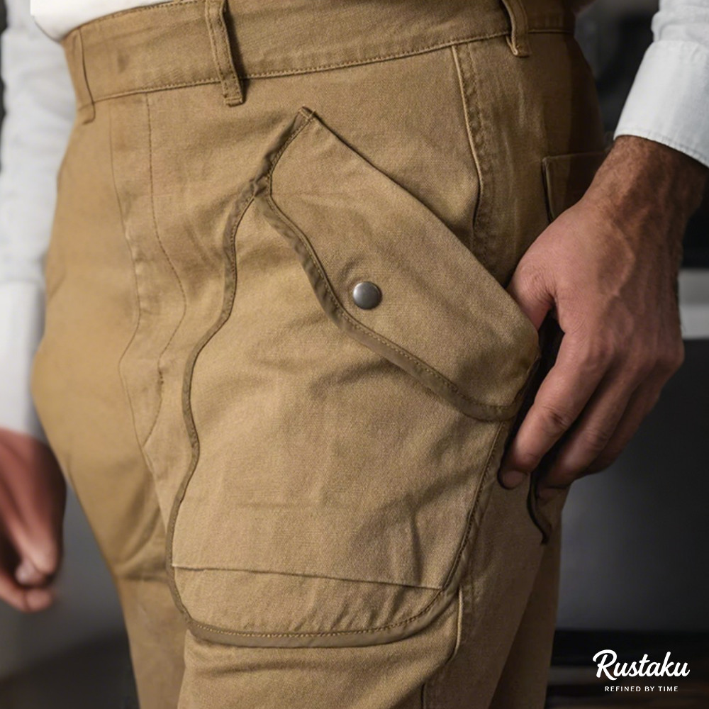 耐摩耗　ヘビーコットン 改良されたファイヤーマンパンツ