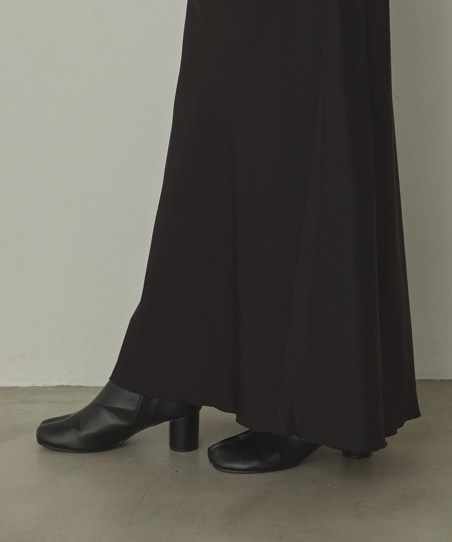 ビンテージサテン ナロースカート