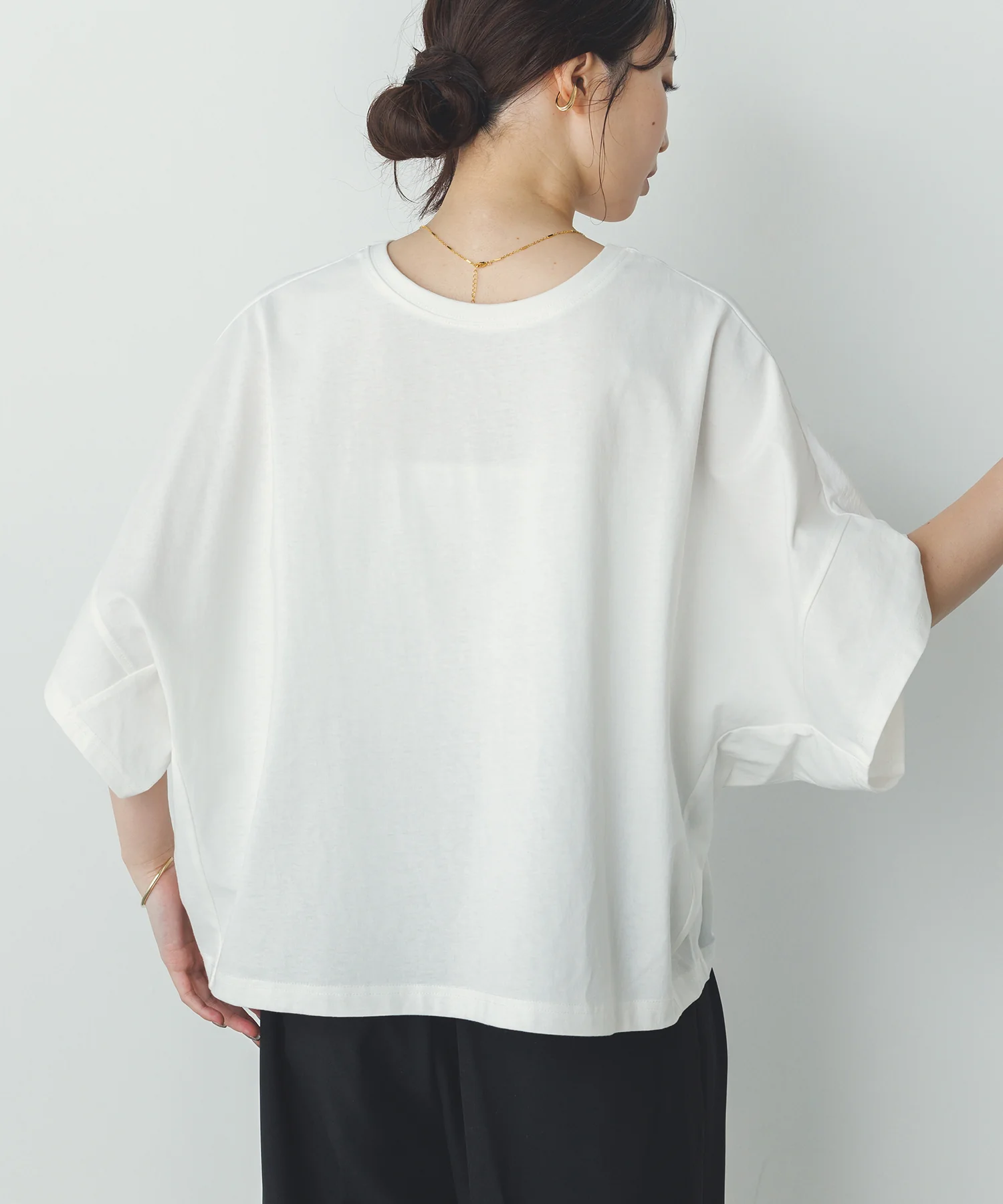 前後2WAY ドルマンTシャツ