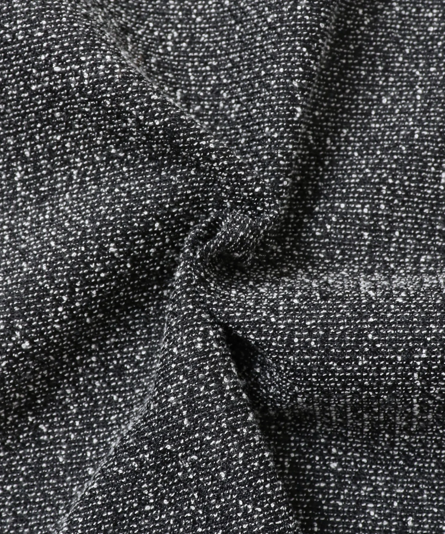 スタンドカラー ツィードブルゾン