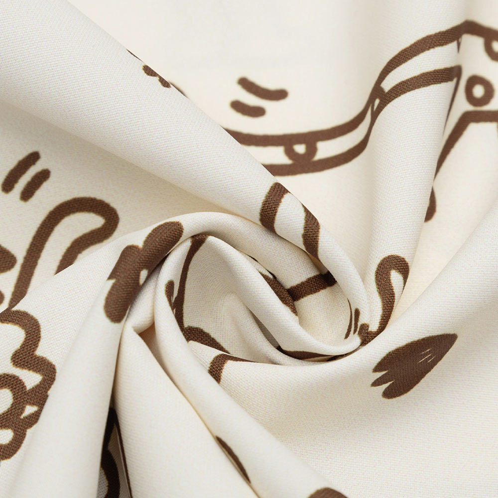 「マイペット」シンプルイラスト切り替え半袖Tシャツ