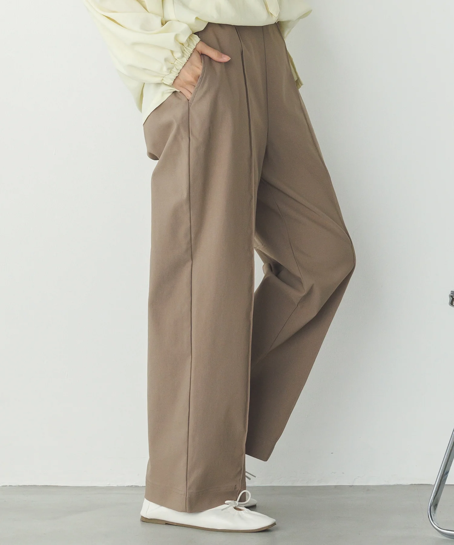 【ストレッチ】バリラク ストレートパンツ