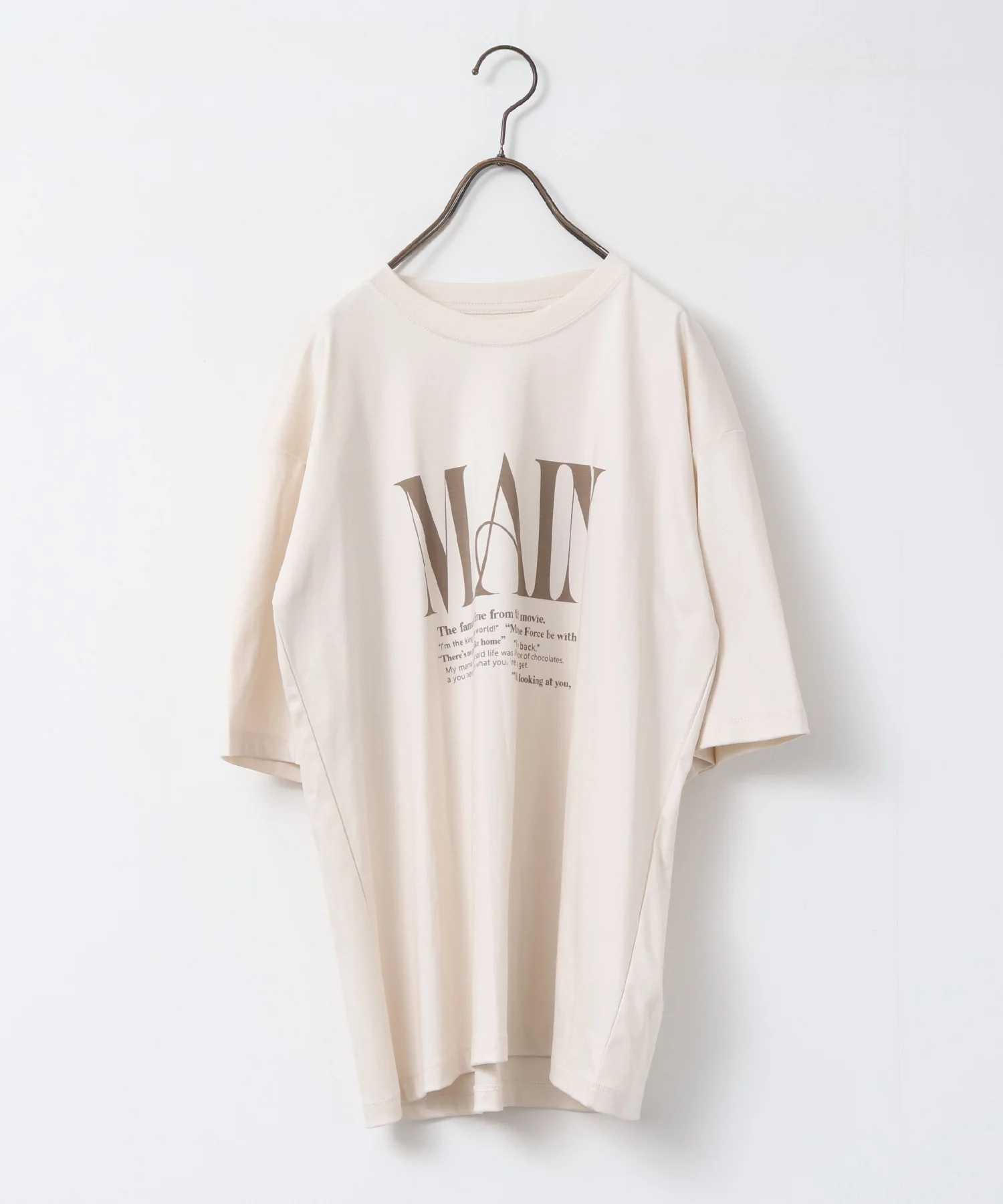 ロゴプリント 半袖T