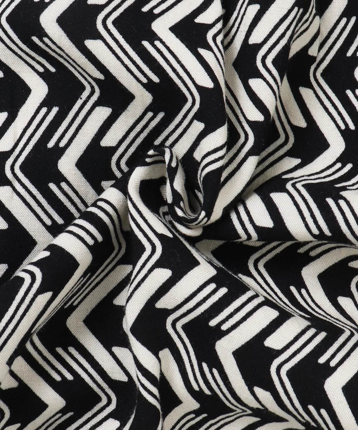 レーヨン プリントストレートパンツ