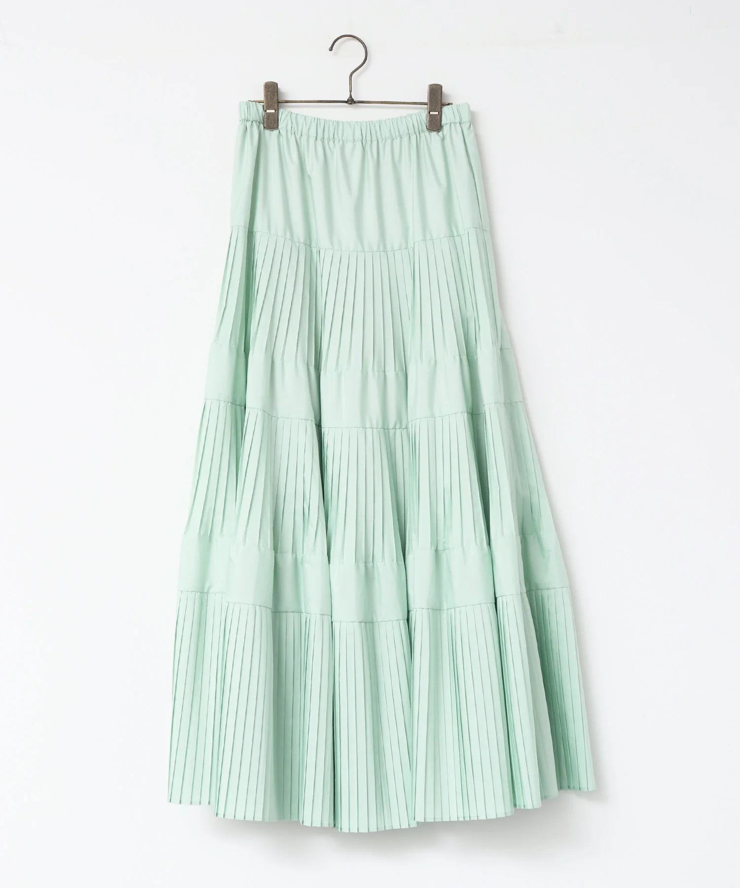 【新色追加】プリーツティアードスカート
