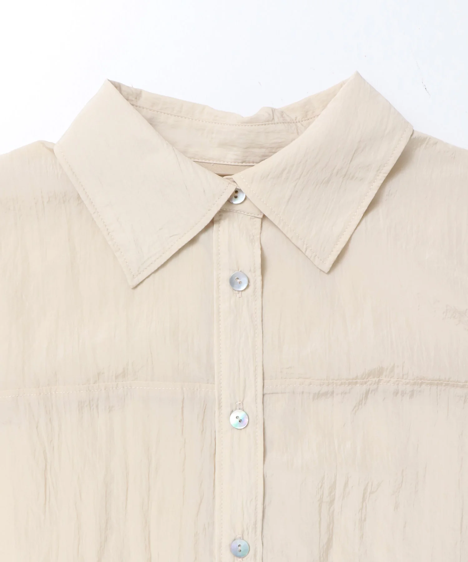 ワッシャー加工 2WAYシャツ