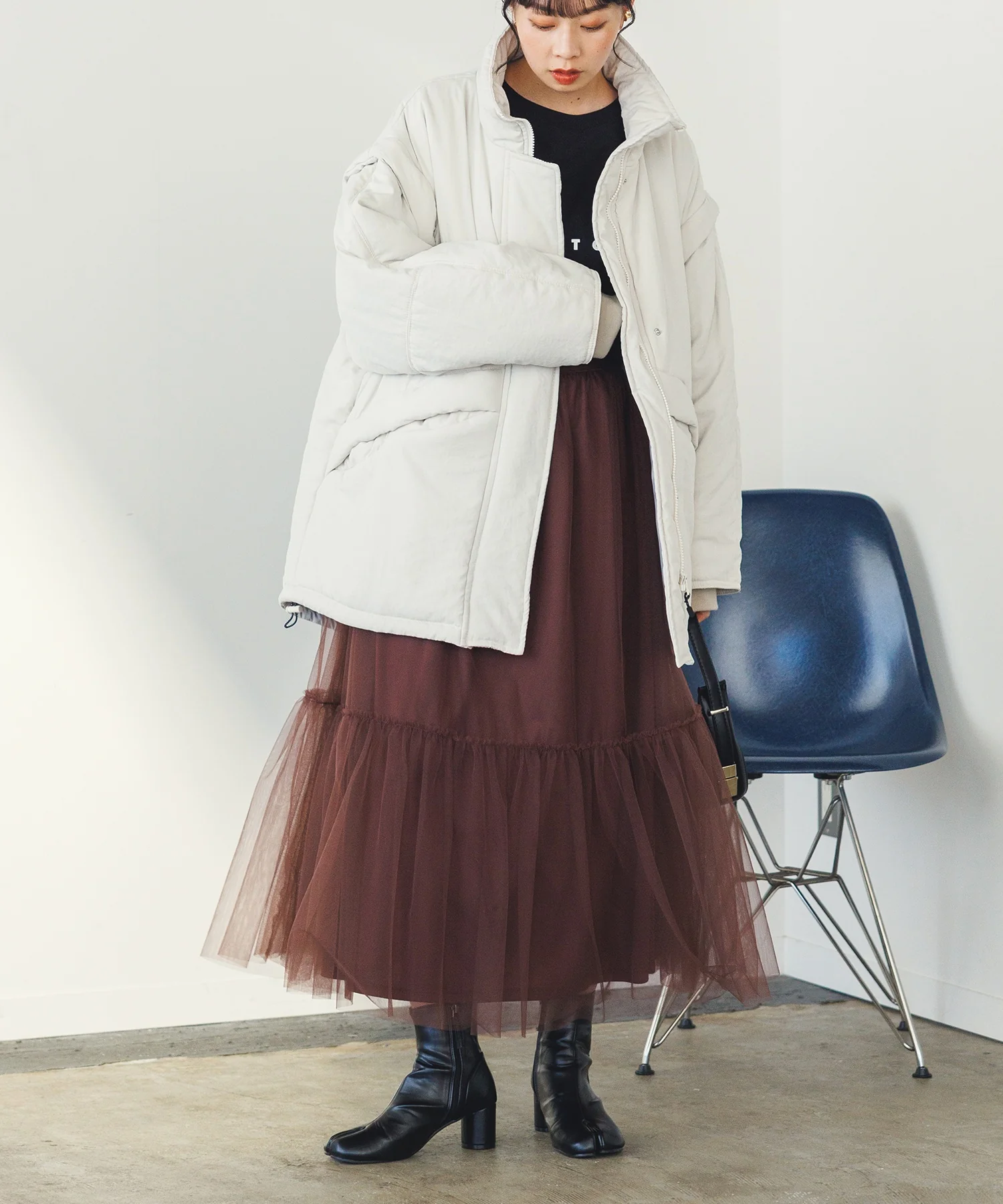 袖取り外しモッズコート