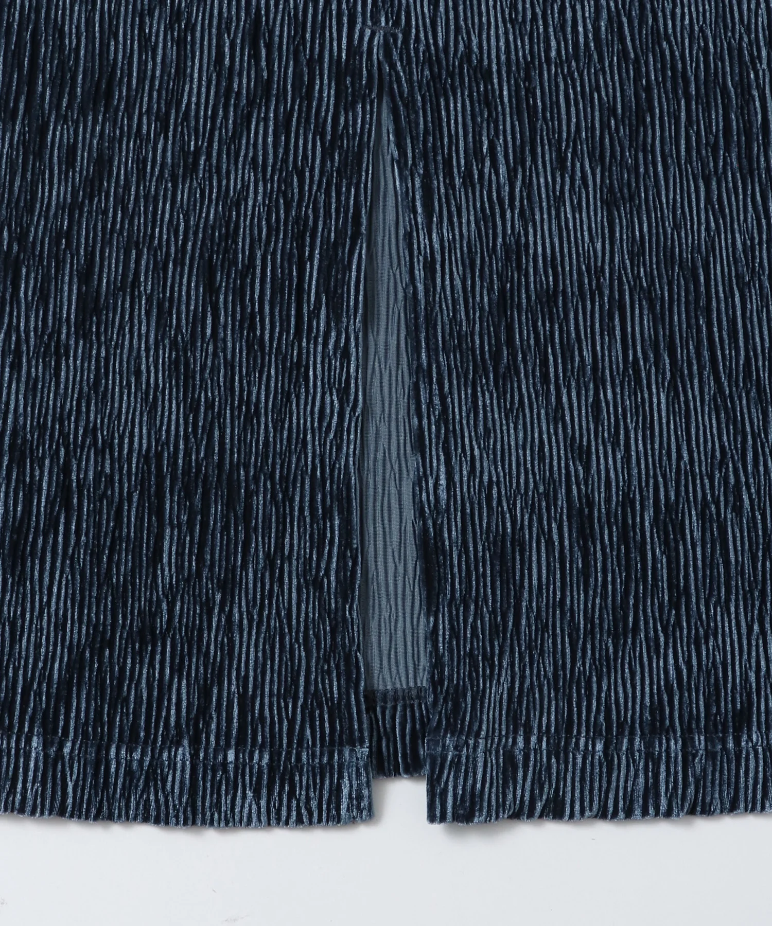 ベロアプリーツタイトスカート