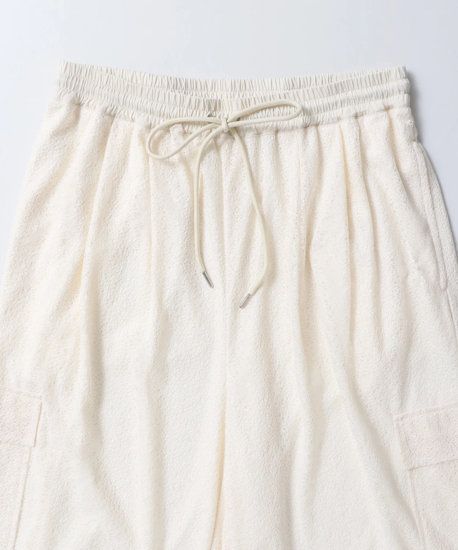 メッシュレース カーゴパンツ