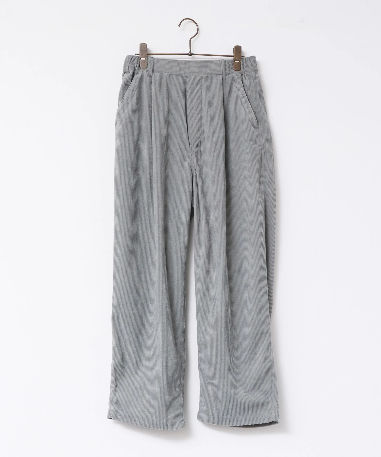 コーデュロイ コクーンパンツ