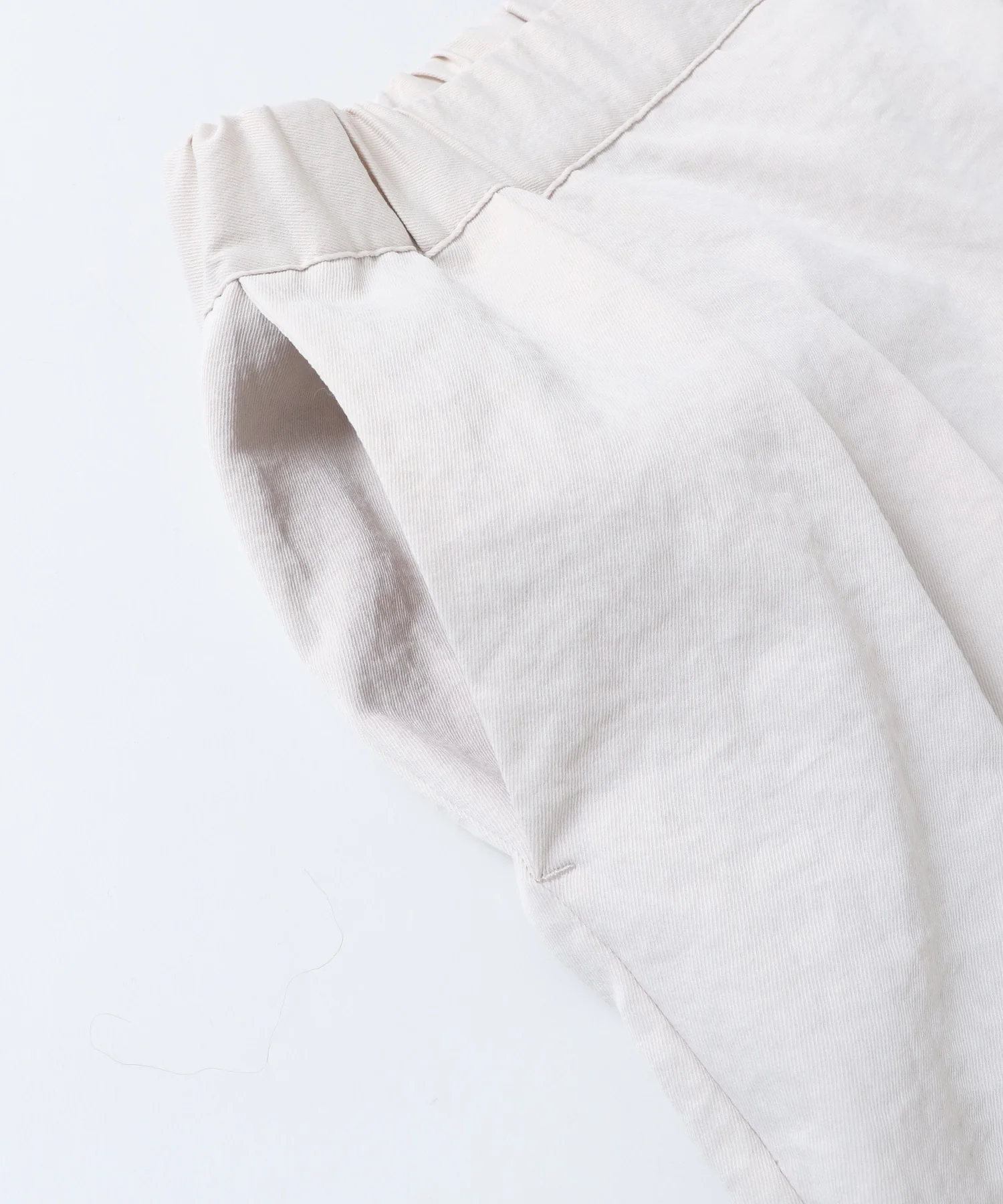 コットンライク気流染め イージーストレートパンツ