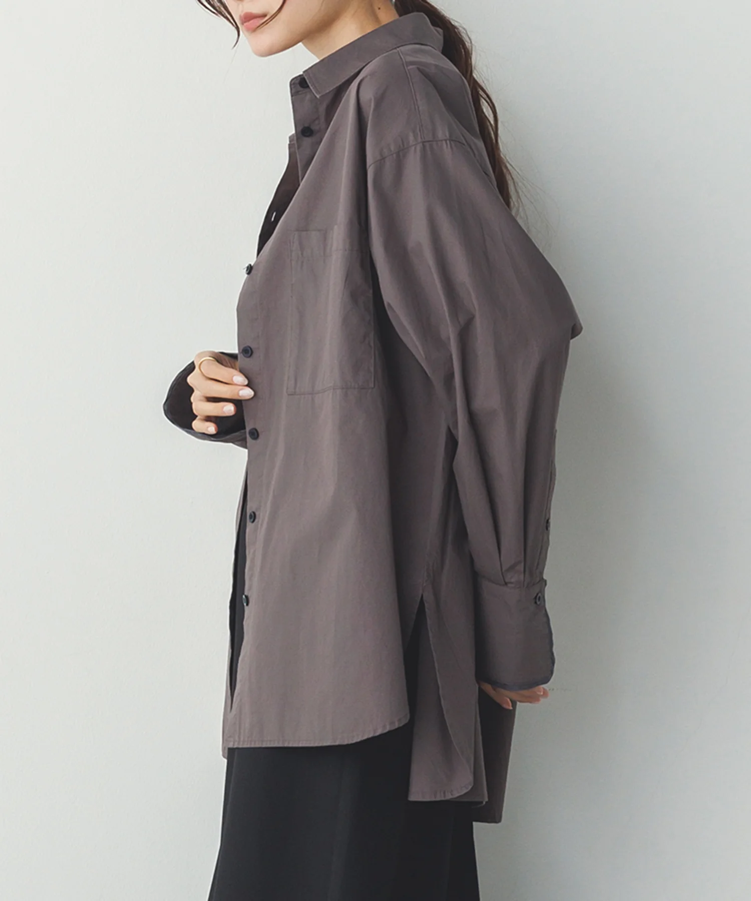 【WEB限定/別注】タイプライター オーバーシャツ