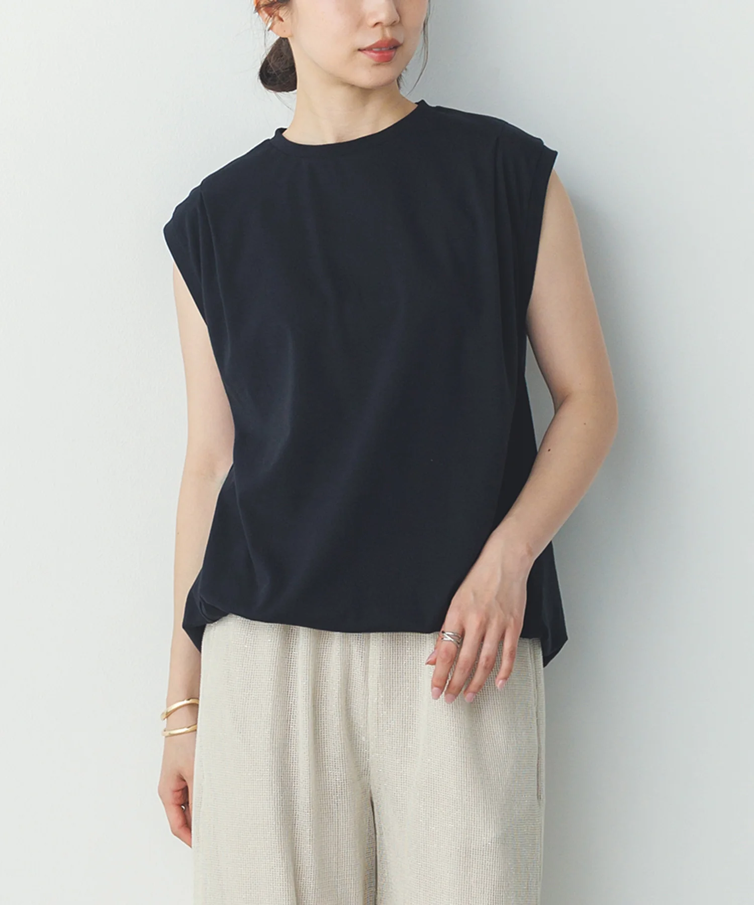 裾バルーン フレンチTシャツ